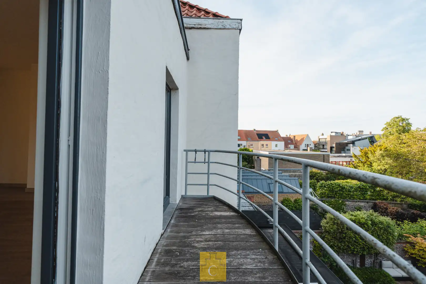 Duplex Appartement (139 m2) in herenhuis met  terras, rustige ligging op idyllisch kerkplein foto 13