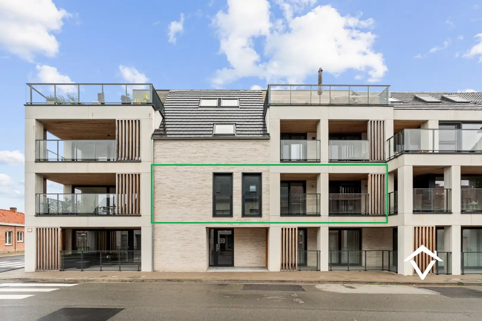 Recent en energiezuinig 2-slaapkamerappartement nabij het centrum van Oudenburg foto 2