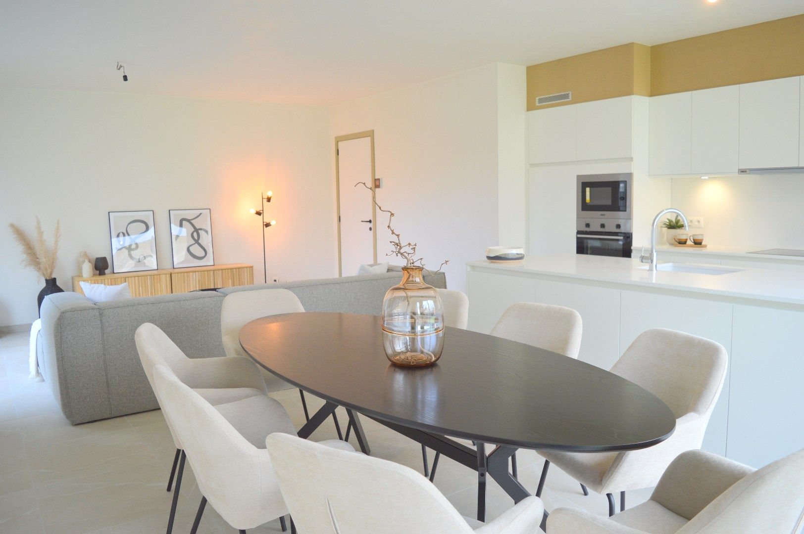 Ruime halfopen nieuwbouw woning met tuin en 3 slaapkamers in Waregem foto 3