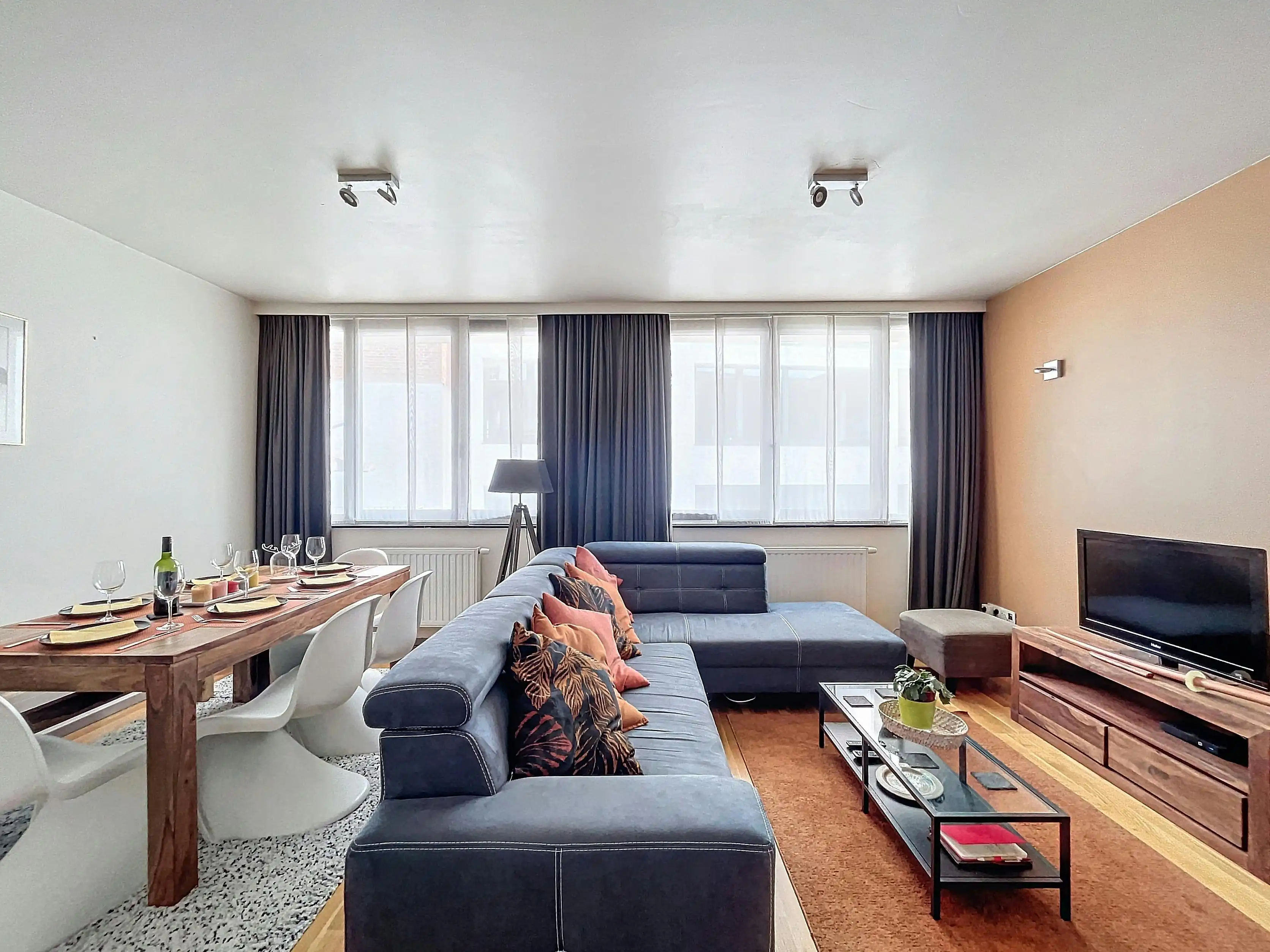 Appartement met terras te Brussel centrum Rouppe en Zavel foto 4