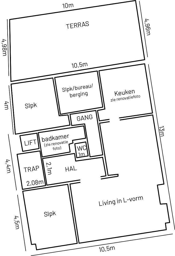 Pal in het centrum van Rijkevorsel Ruim Appartement momenteel in deelse renovatie  foto 3