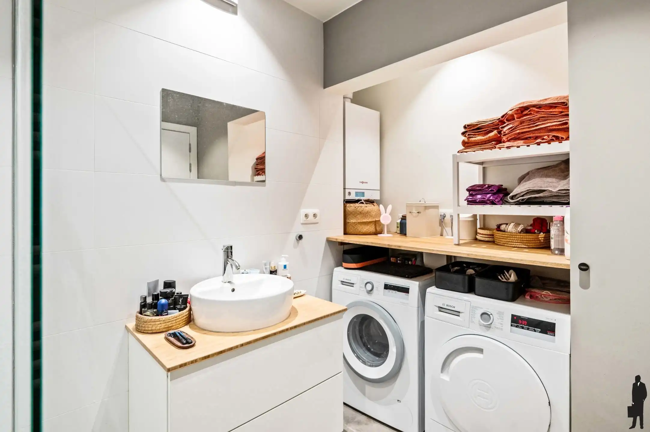 Instapklaar app (ca 90m²) met 2 slpk en ondergrondse garage foto 12