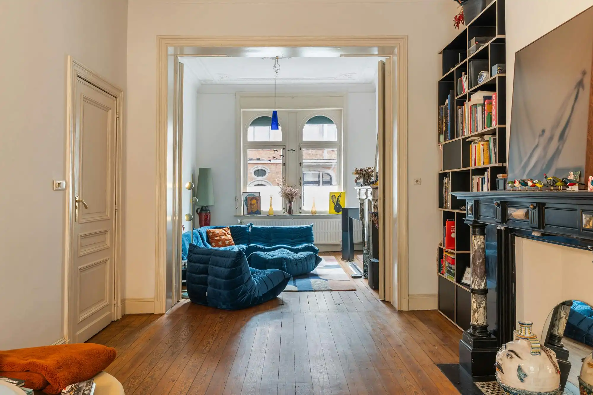 Prachtig en historisch herenhuis met uniek stadszwembad te koop in Molenbeek foto 4