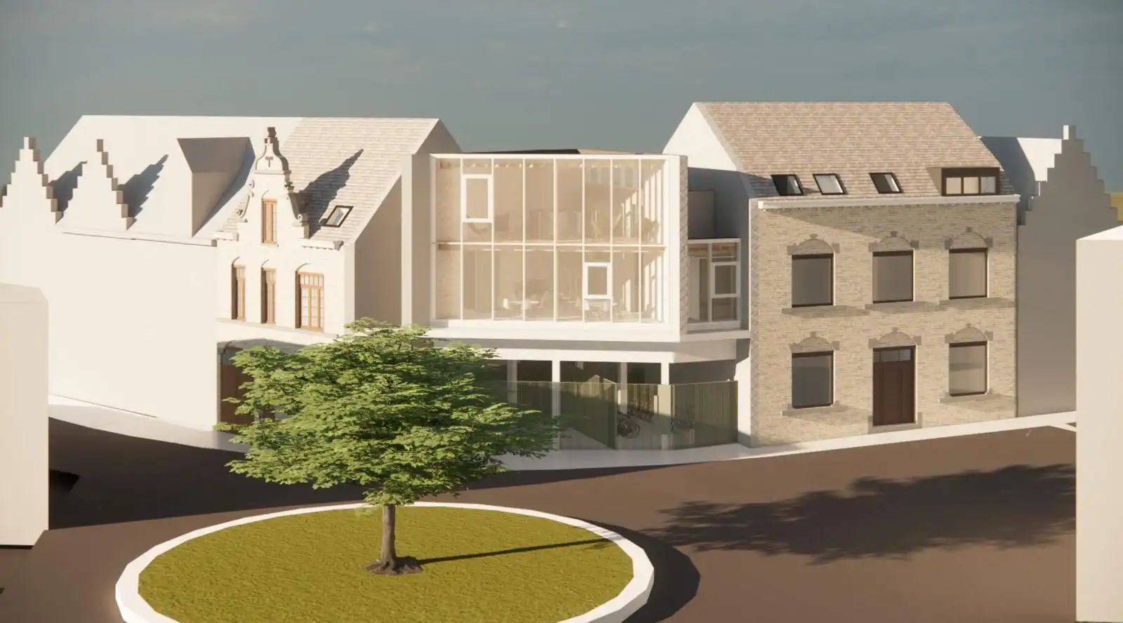 Hoofdfoto van de publicatie: 2 naastliggende woningen te koop hartje Veurne!