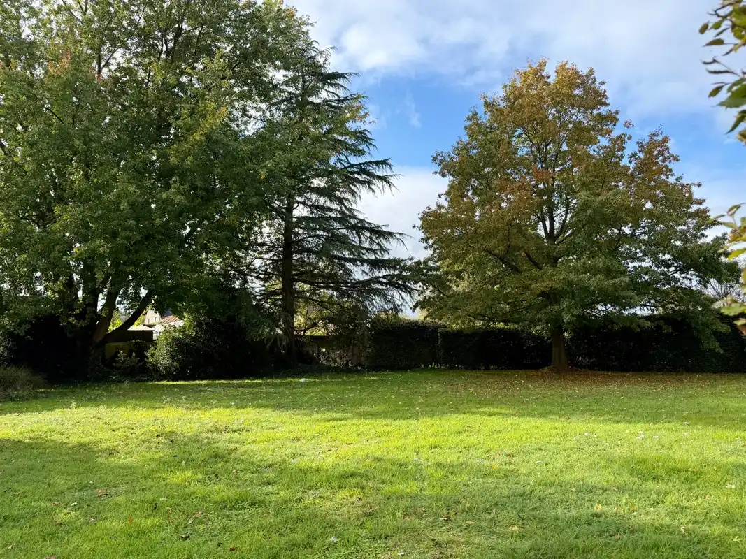 Prachtige ZW gerichte bouwgrond van 941 m² met volwassen tuin. foto 2