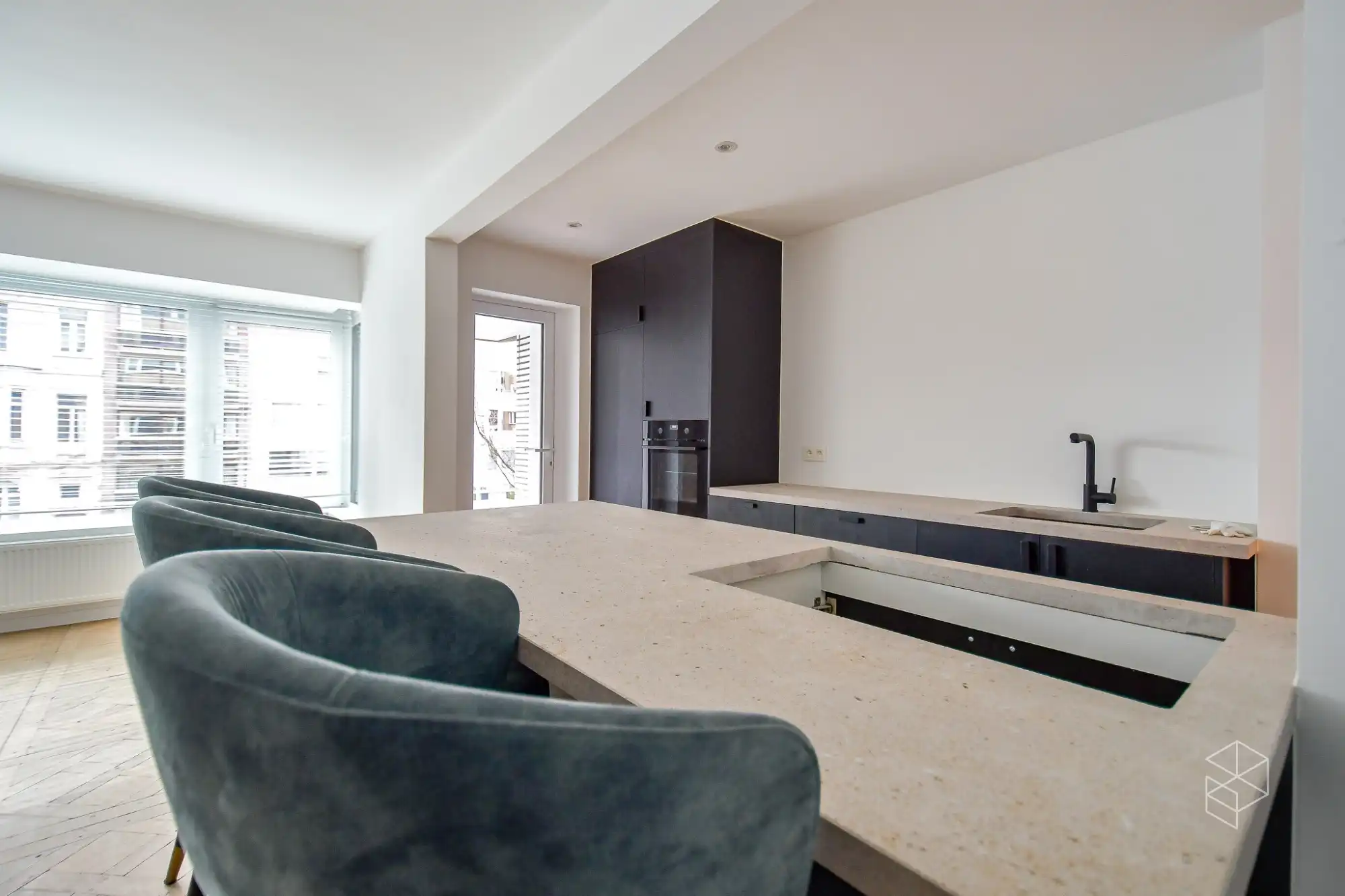 GERENOVEERD APPARTEMENT MET ZICHT OP het LEOPOLD PARK foto 5