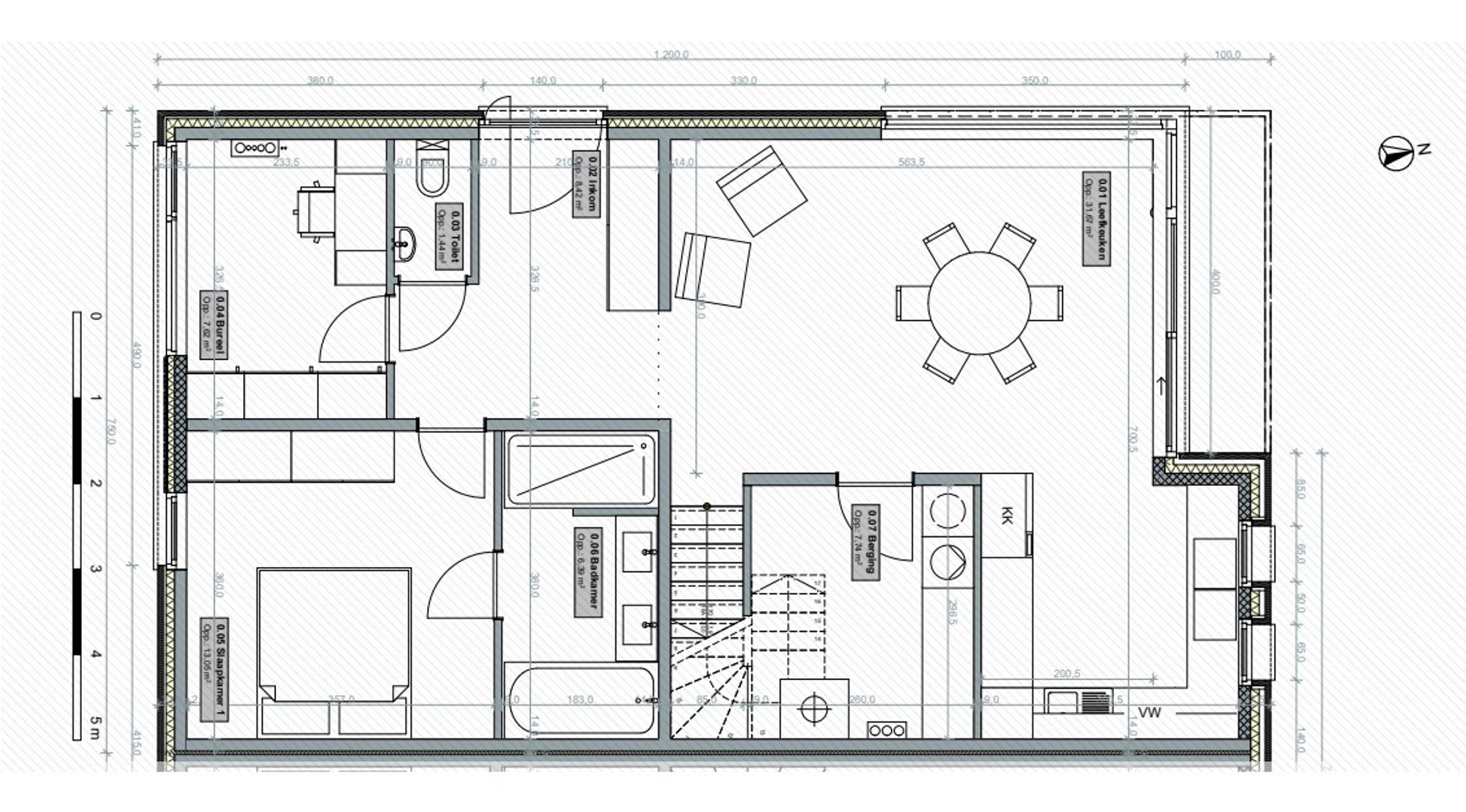 Koppelvilla met 3 slaapkamers en prachtig uitzicht te Gooik foto 6