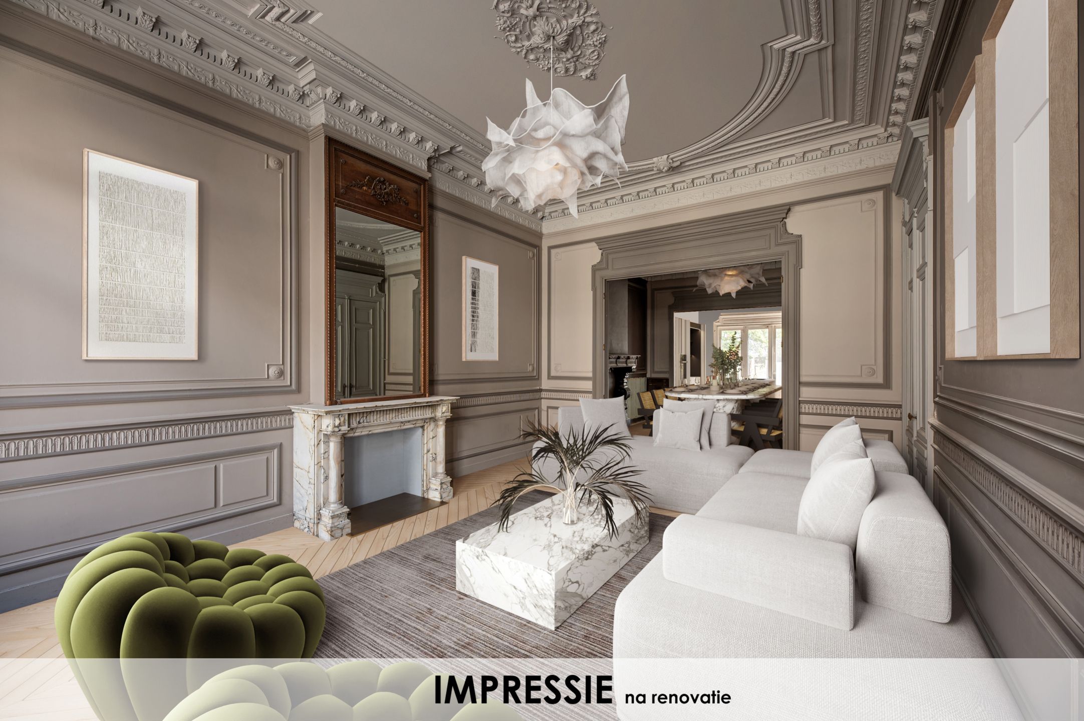 Villa appartement 268m² + tuin in uniek en historisch kader  foto 4