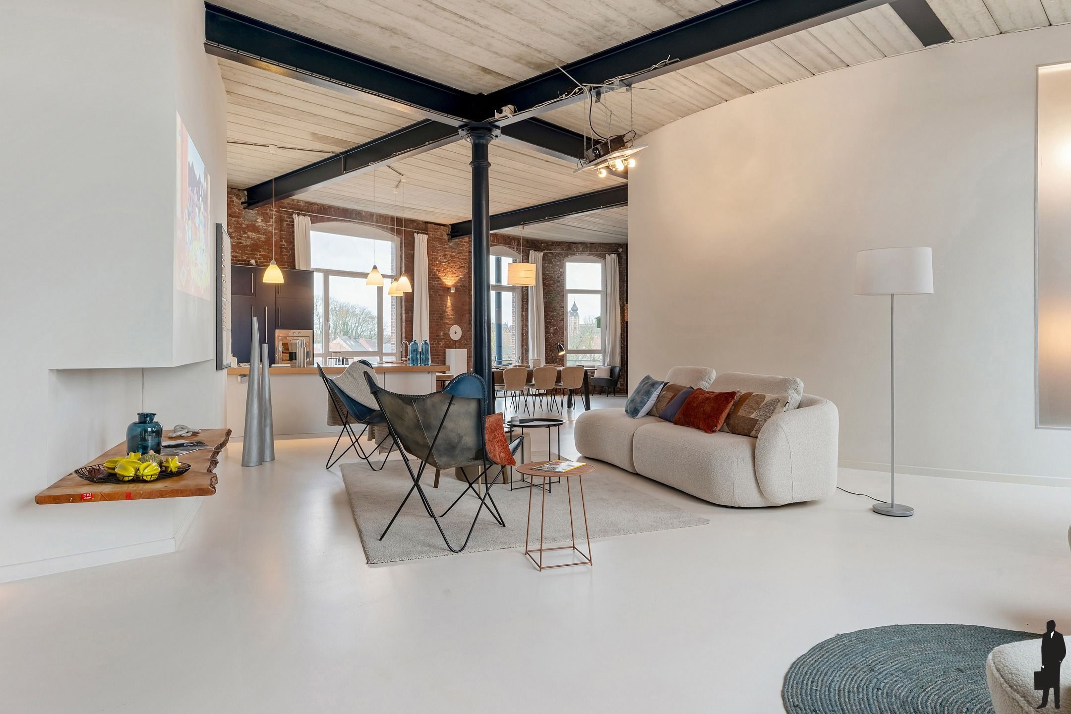 Luxueuze, ruime (317m²) en energiezuinige (EPC A) loft te Mechelen met 4 slk en 3 badk. foto 2