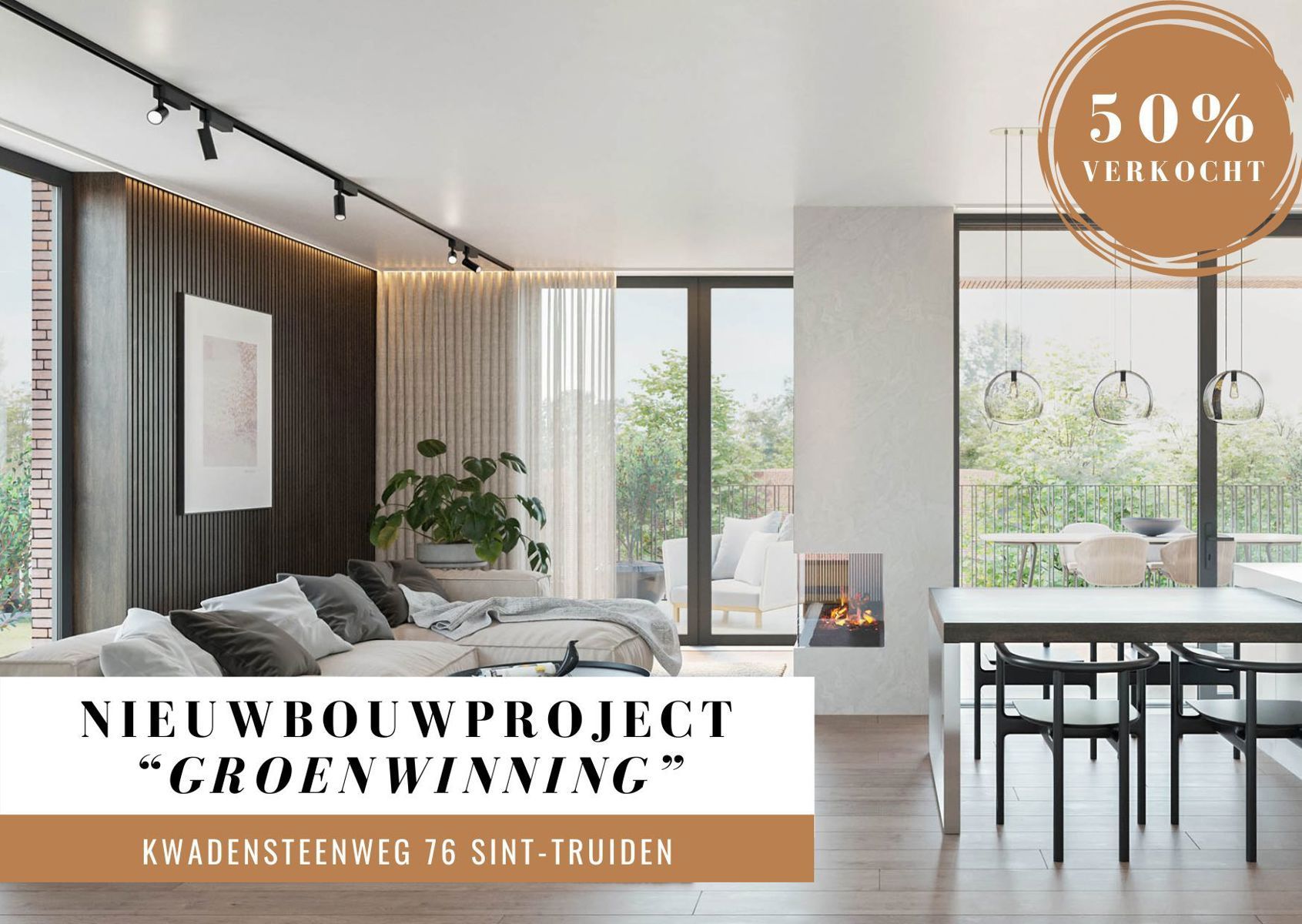 Nieuwbouwappartement 1.5 "De Groenwinning" te Sint-Truiden foto 3