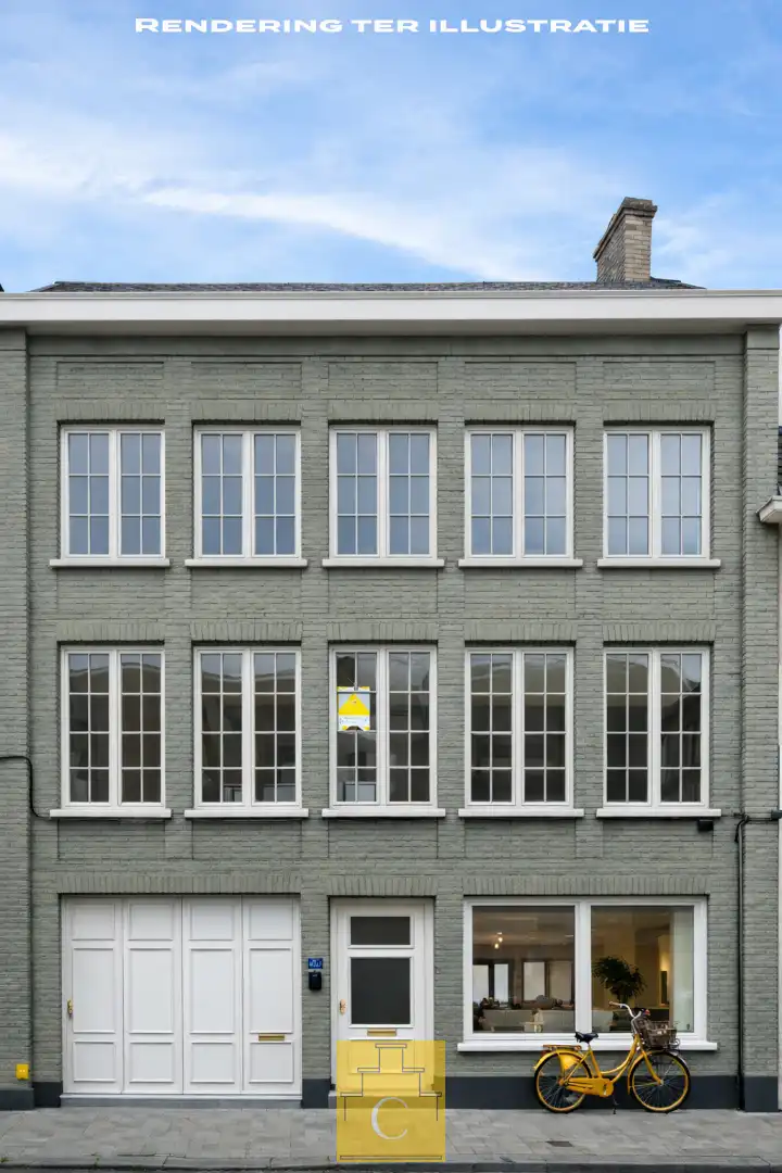 perfect gelegen pas gerenoveerde stadswoning - 340 m2 vloeroppervlakte - met garage, tuin en extra terras op het verdiep foto 3