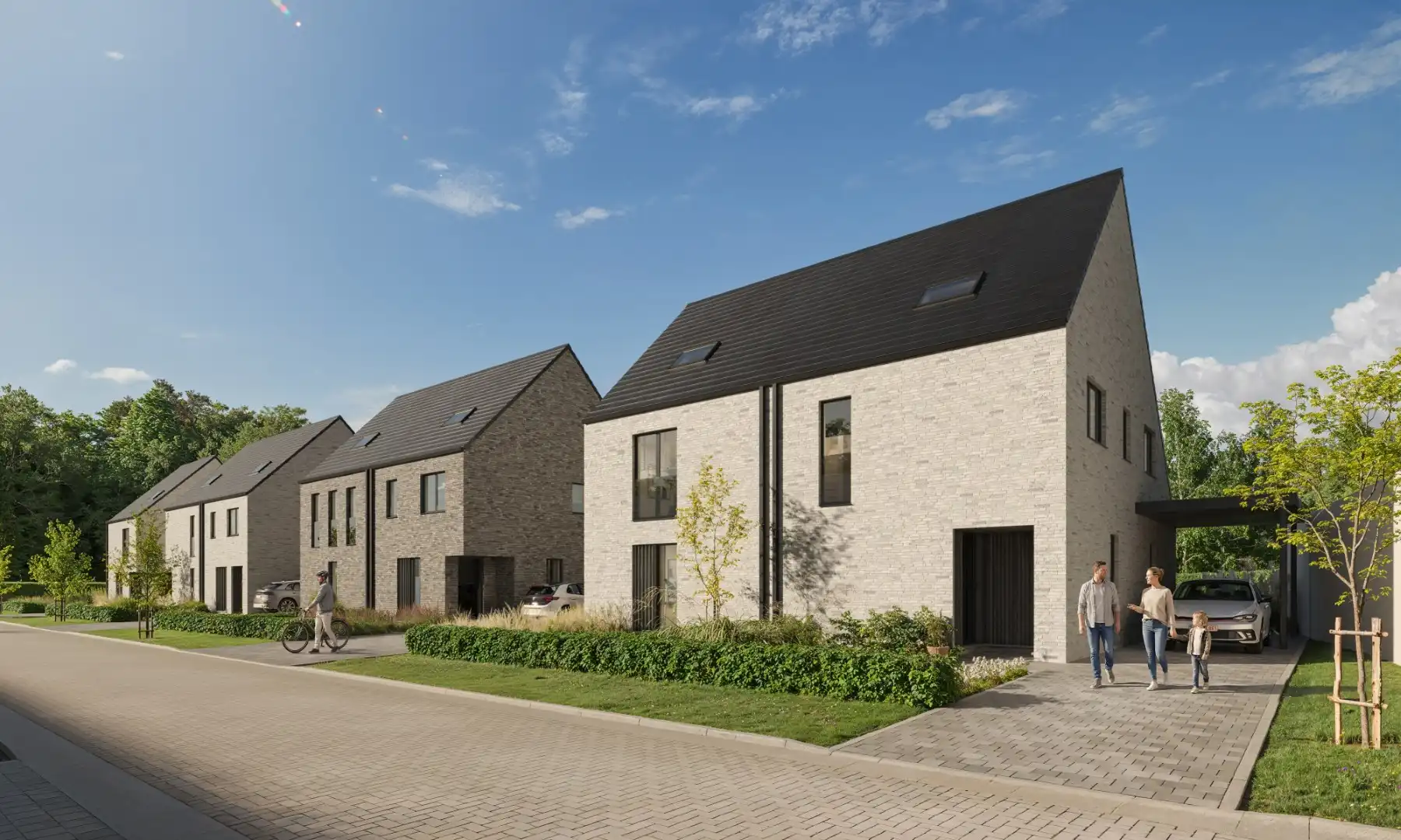 Energiezuinige halfopen bebouwing met 4 slpk’s foto {{pictureIndex}}