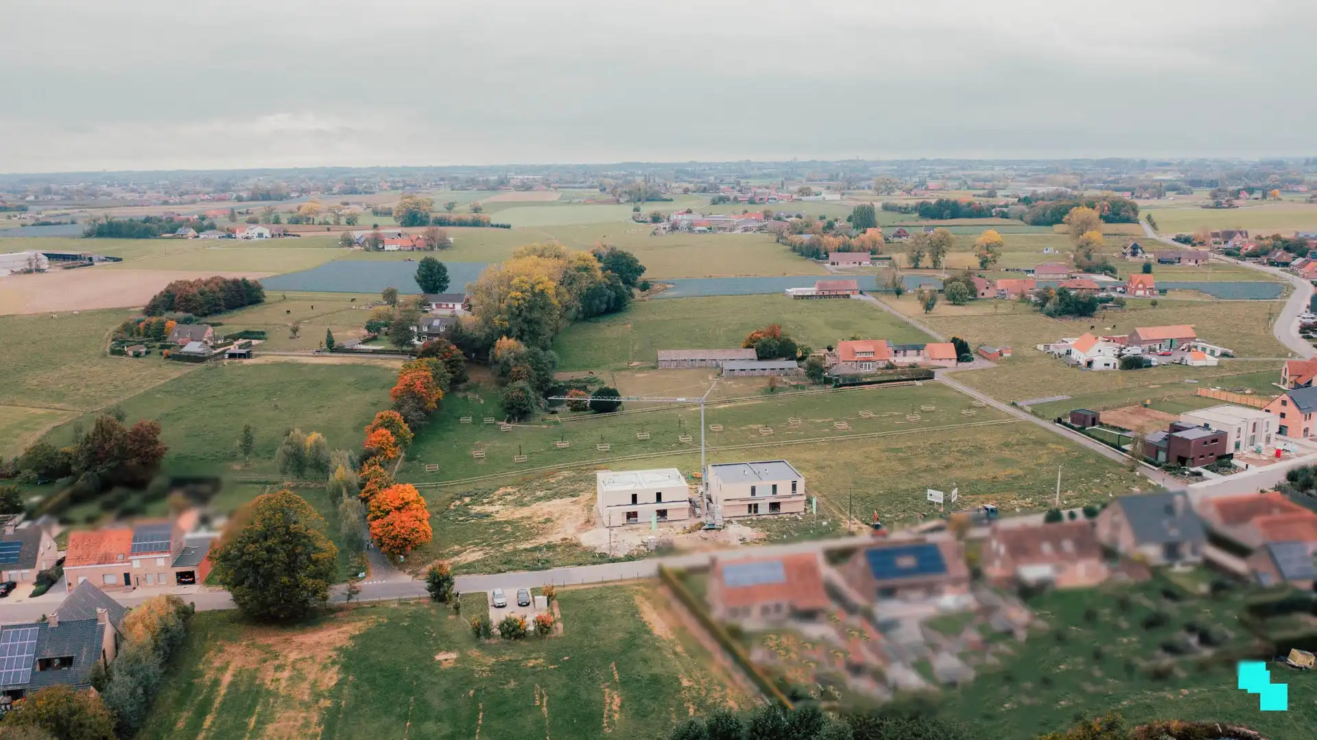 Bouwgrond met landelijk verzicht in De Ginste foto 3