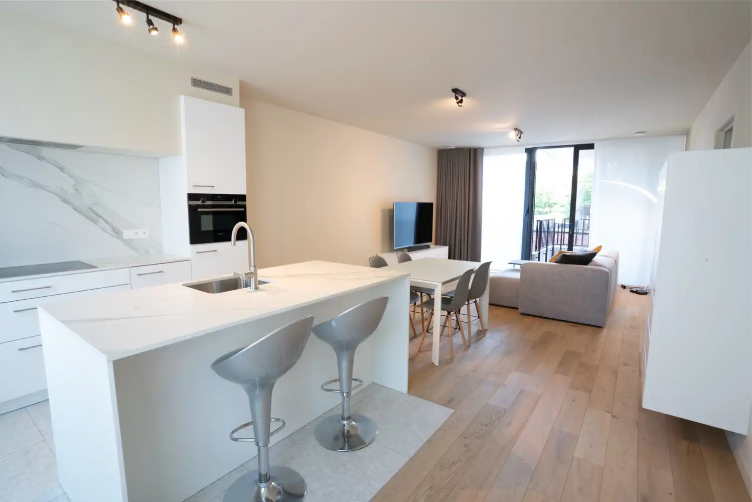 Bemeubeld BEN-appartement met 1 slpkr in centrum Bonheiden foto 3