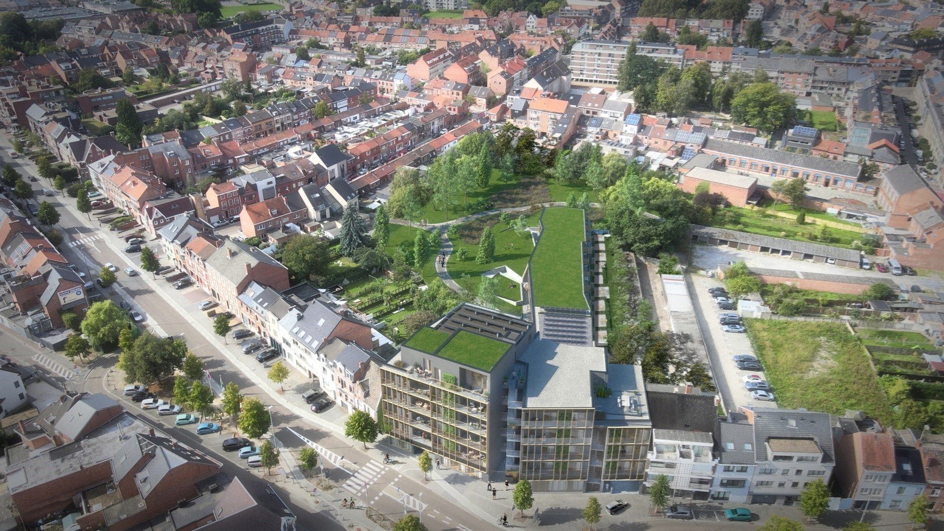 APPARTEMENT met terras, 69m², 1 slaapkamer - Res. Rongese-Park foto 10