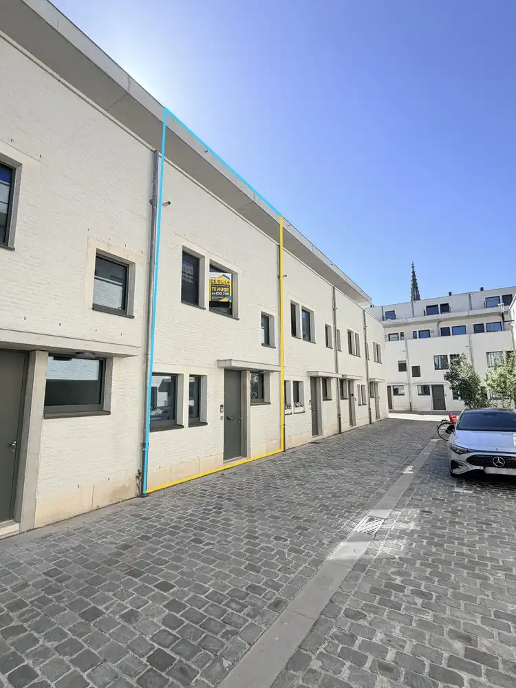 Nieuwbouw - energiezuinige woning centrum Leuven foto {{pictureIndex}}