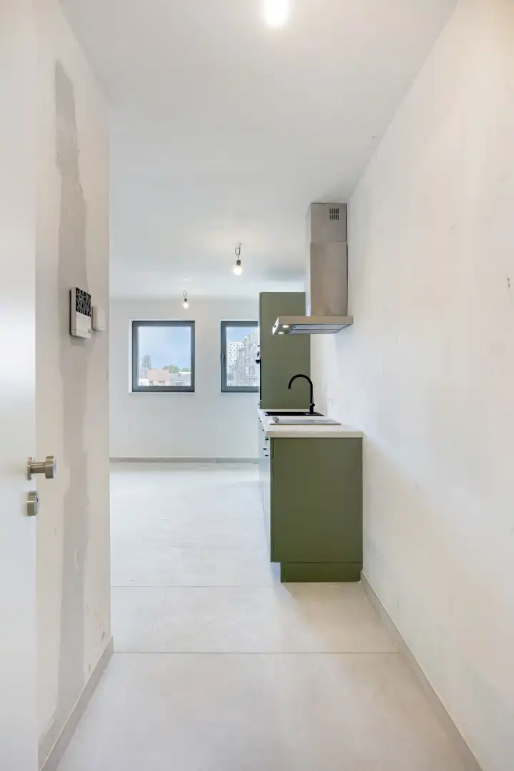 Nieuwbouw studio met 15,1m2 terras in hartje Leuven met kelderberging en parkeermogelijkheden! 6% BTW mogelijk! foto 6