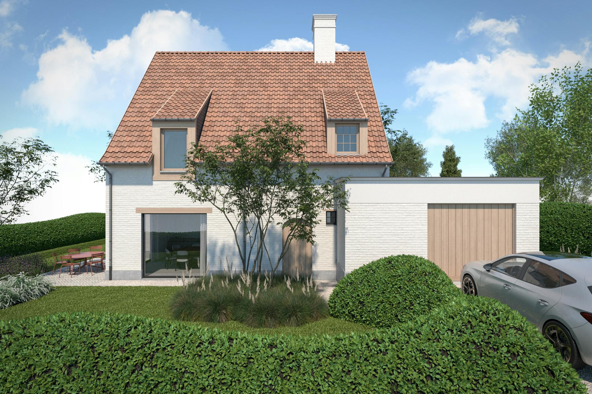 Unieke bouwgrond (900m²) te koop in Tiegem  foto 2