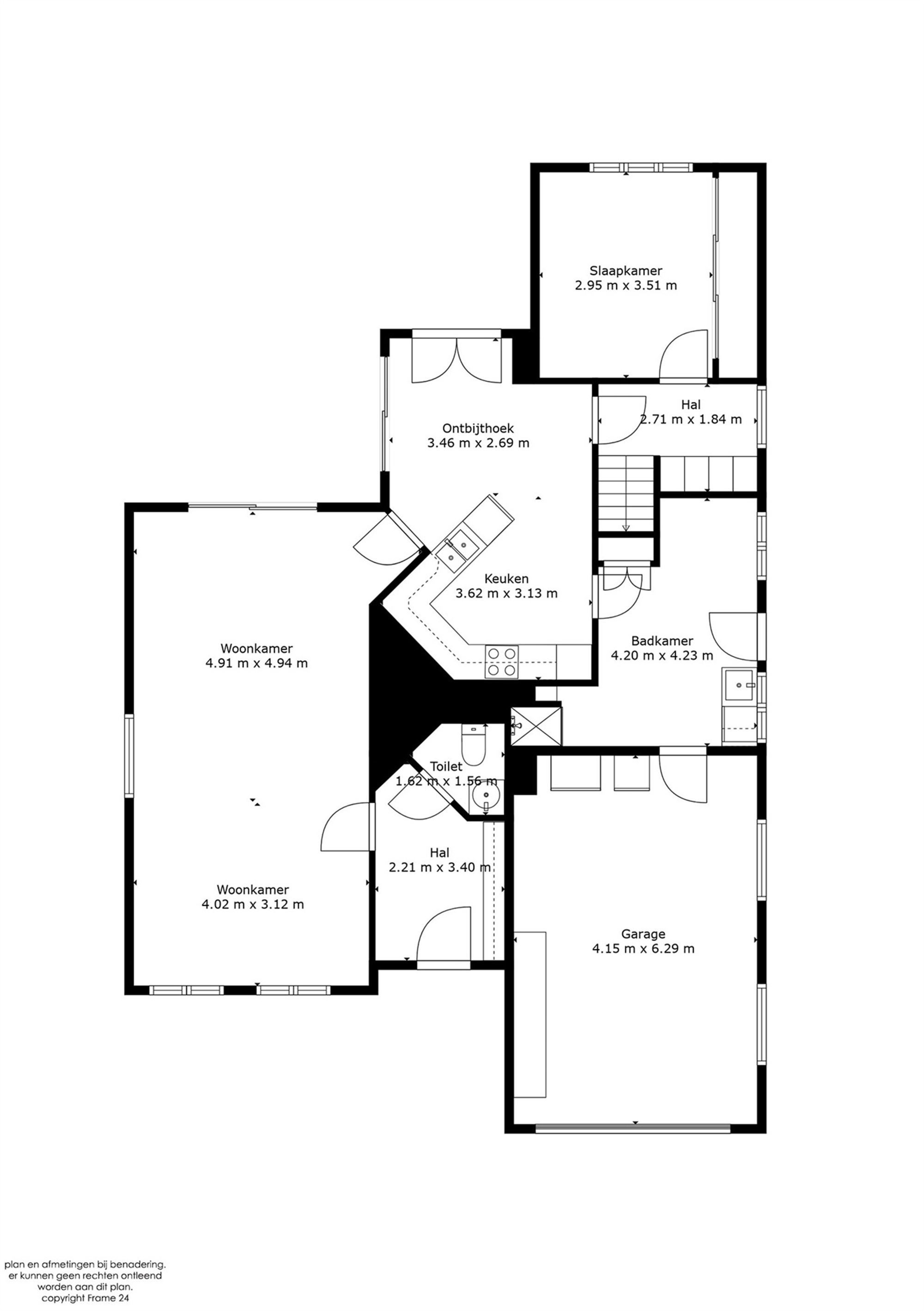 Energiezuinige woning met 4 (mogelijk 5!) SLPK te Putte foto 19