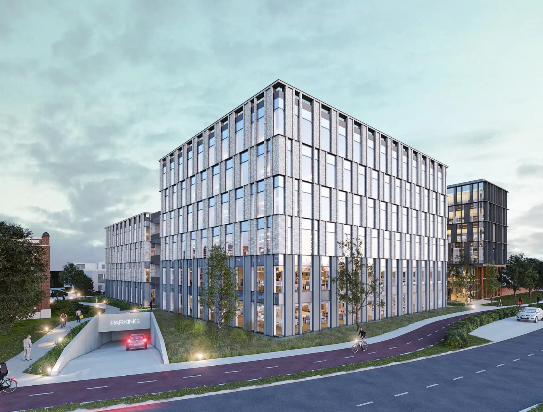 Kantoren te huur in het prestigieuze project Malt Mechelen foto 4