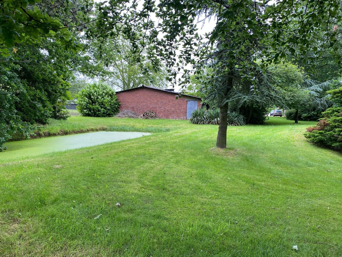 Hoeve met stallingen, bijhuis en grote schuur op een ruim perceel in Lembeke foto 2