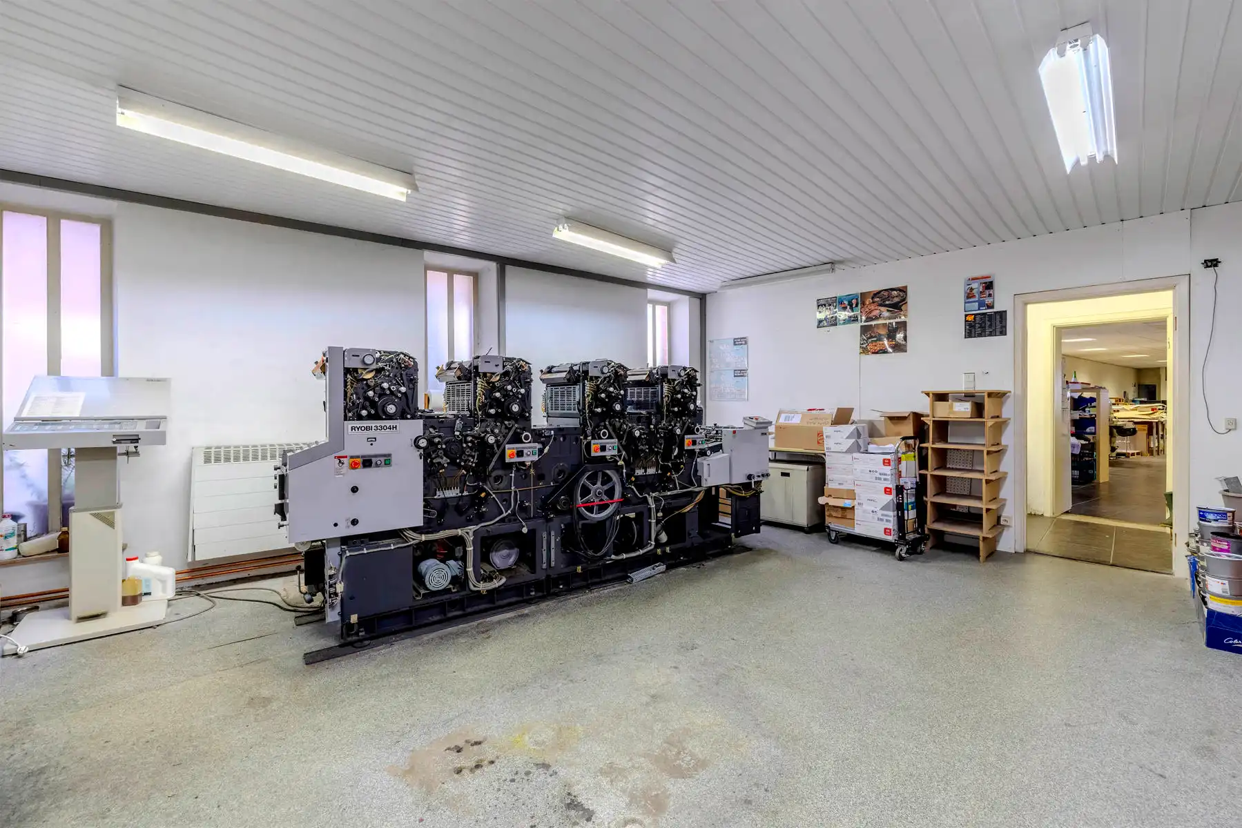 Handelsruimte ca. 283 m² in stadscentrum + kitchenette,  werkplaats en garage  foto 15