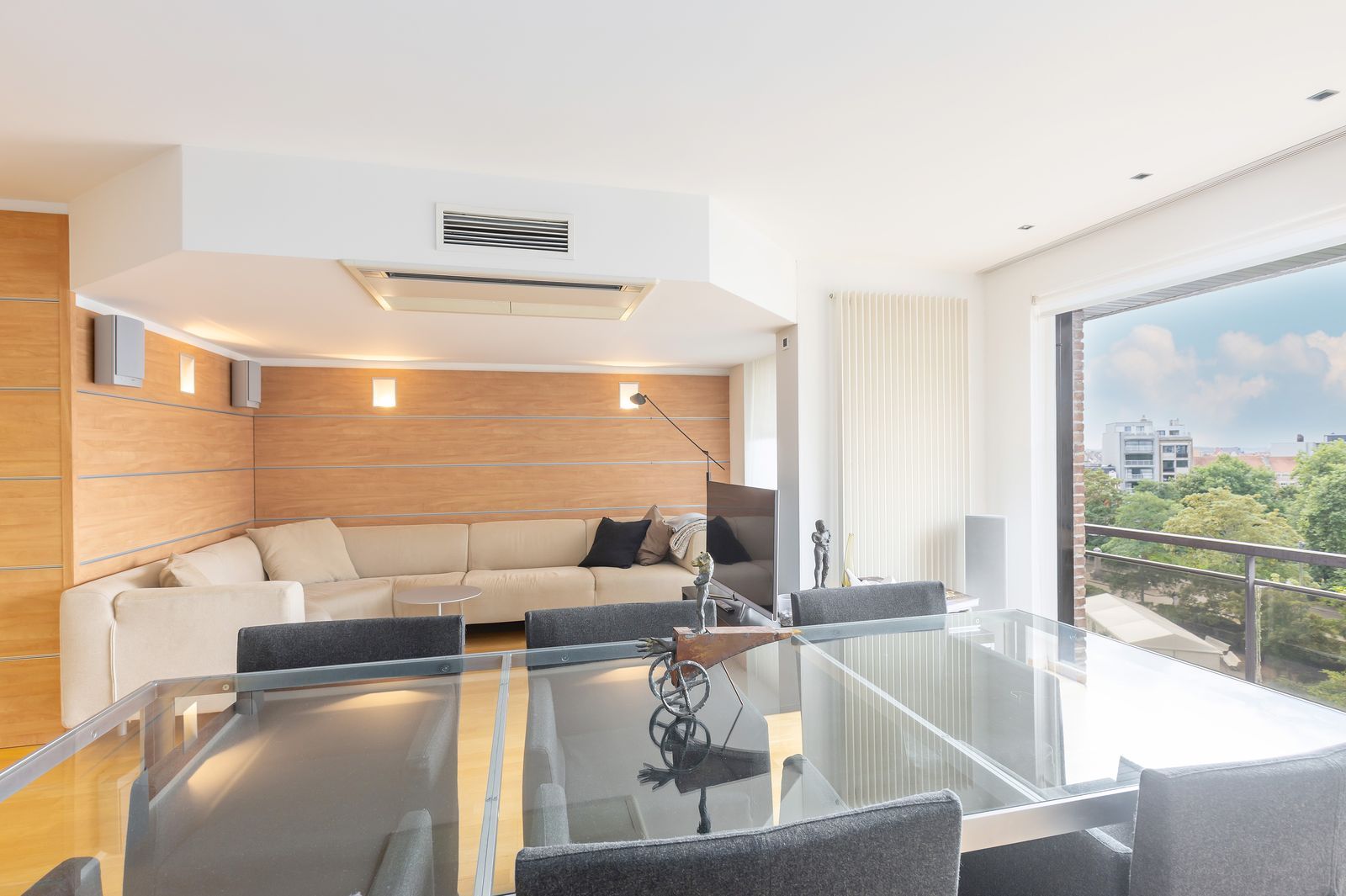 Subliem appartement met 2 slpk en terras met open groenzicht foto 3