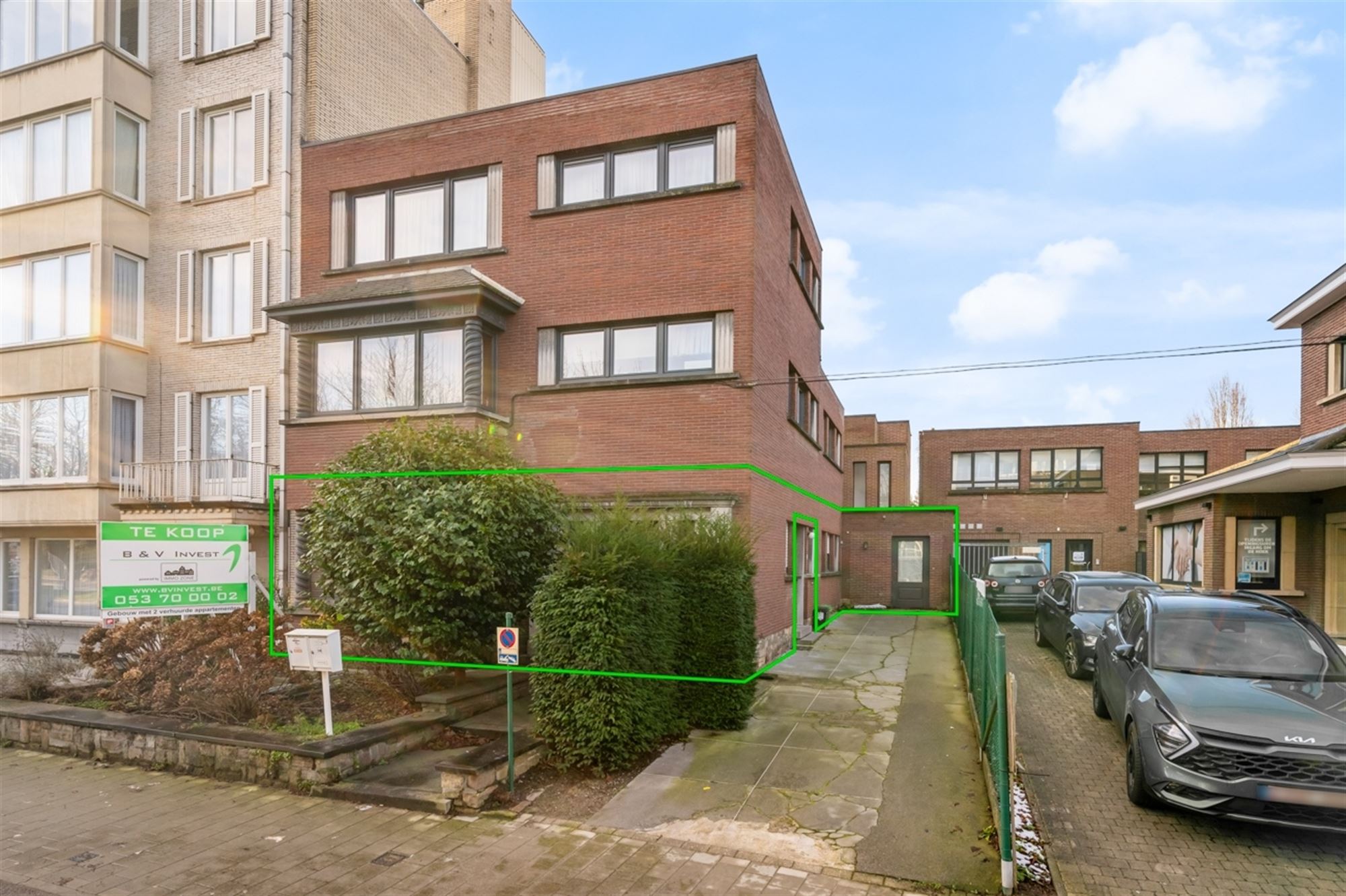 Gebouw bestaande uit twee appartementen voor verhuur, kangaroewoning, handel met woonst of grote ééngezinswoning  foto 16