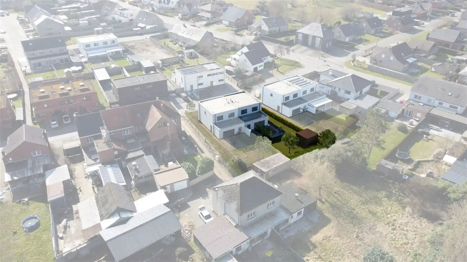 Nieuwbouw driegevelwoning op 3a97ca foto {{pictureIndex}}