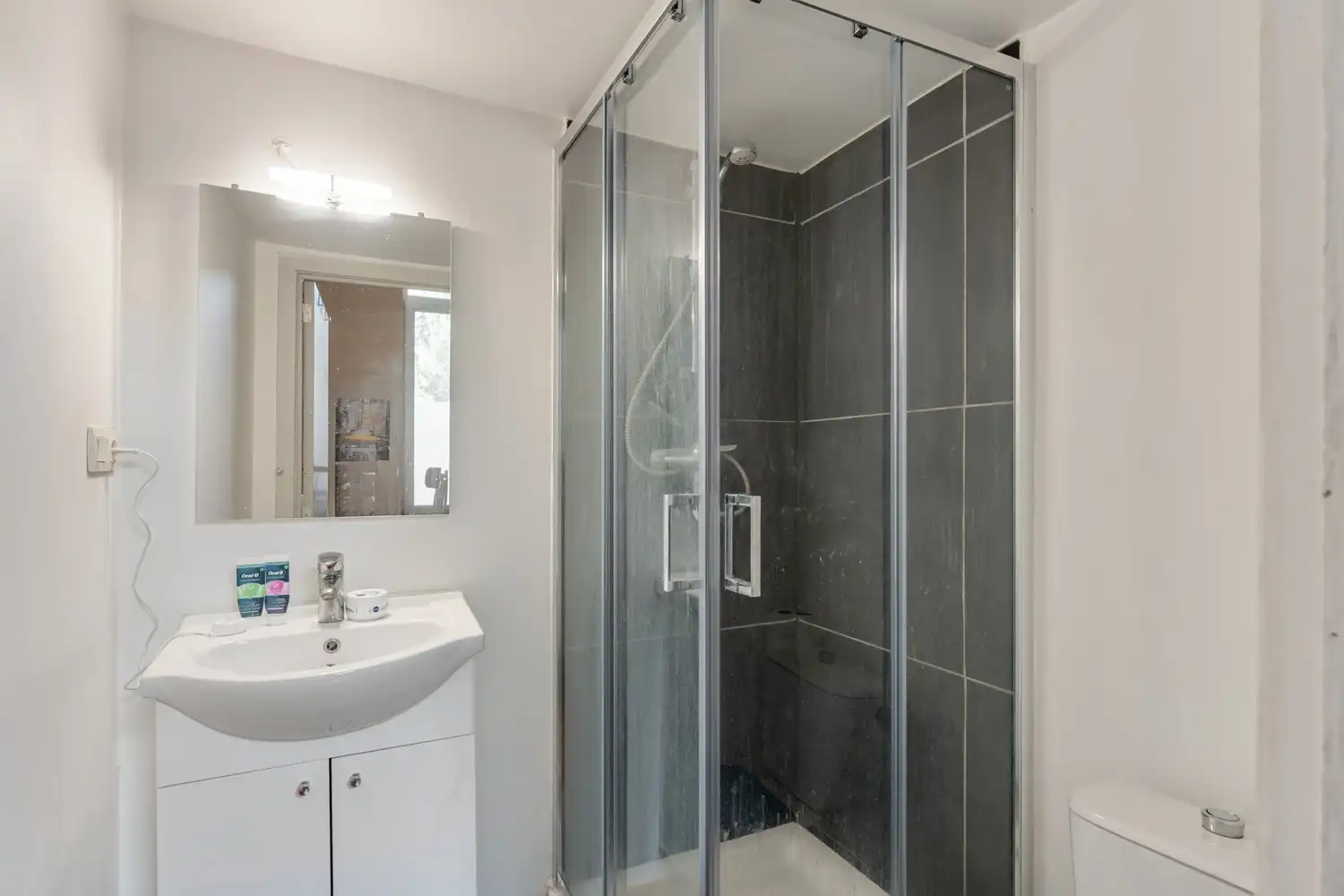 Vergund studentenhuis met een groen kotlabel en een nieuw dak(2025) bestaande uit 7 gemeubelde kamers met eigen sanitair en 1 studio te Leuven! foto 9