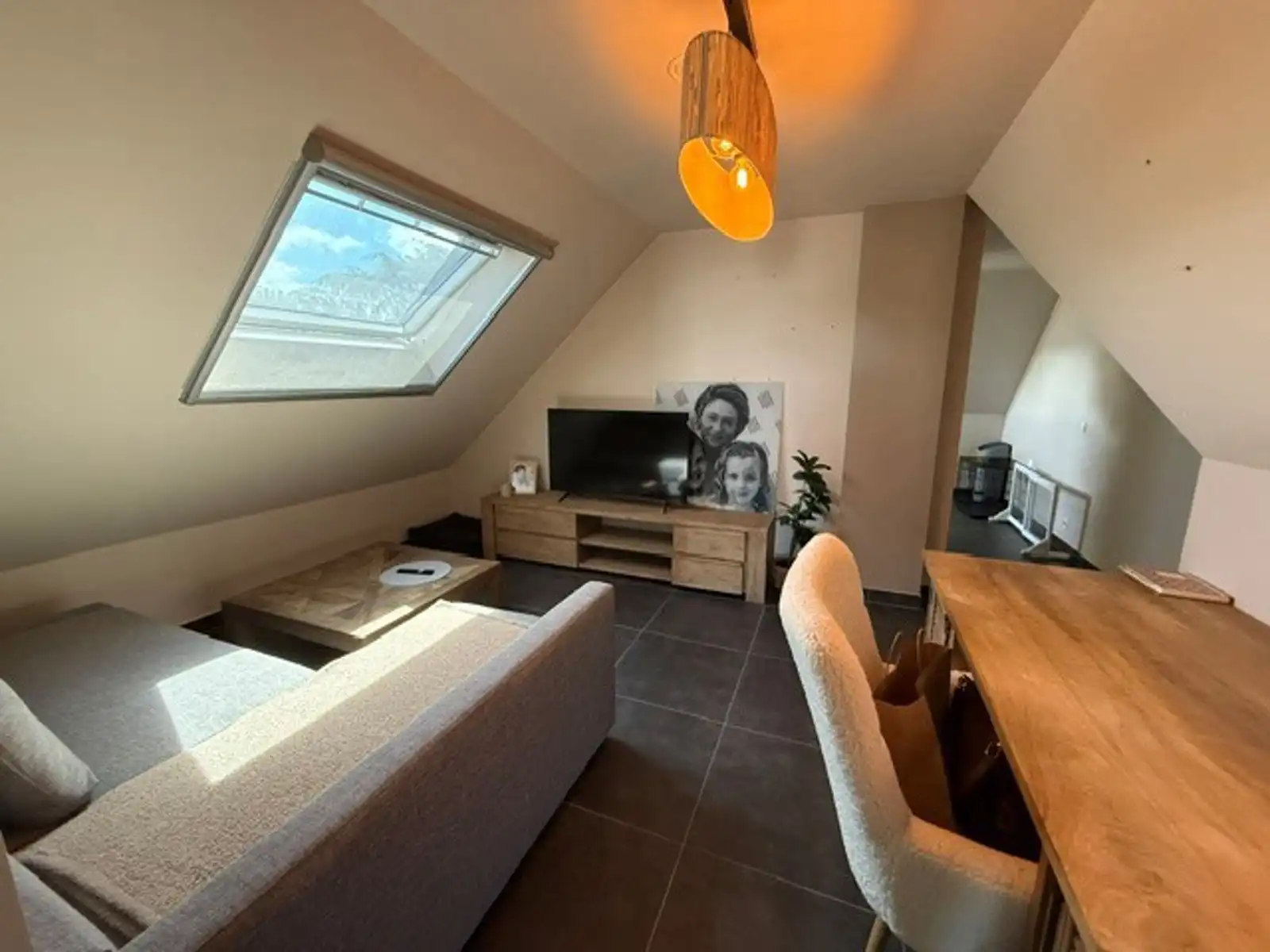 1 slaapkamer dakappartement met garage foto 2