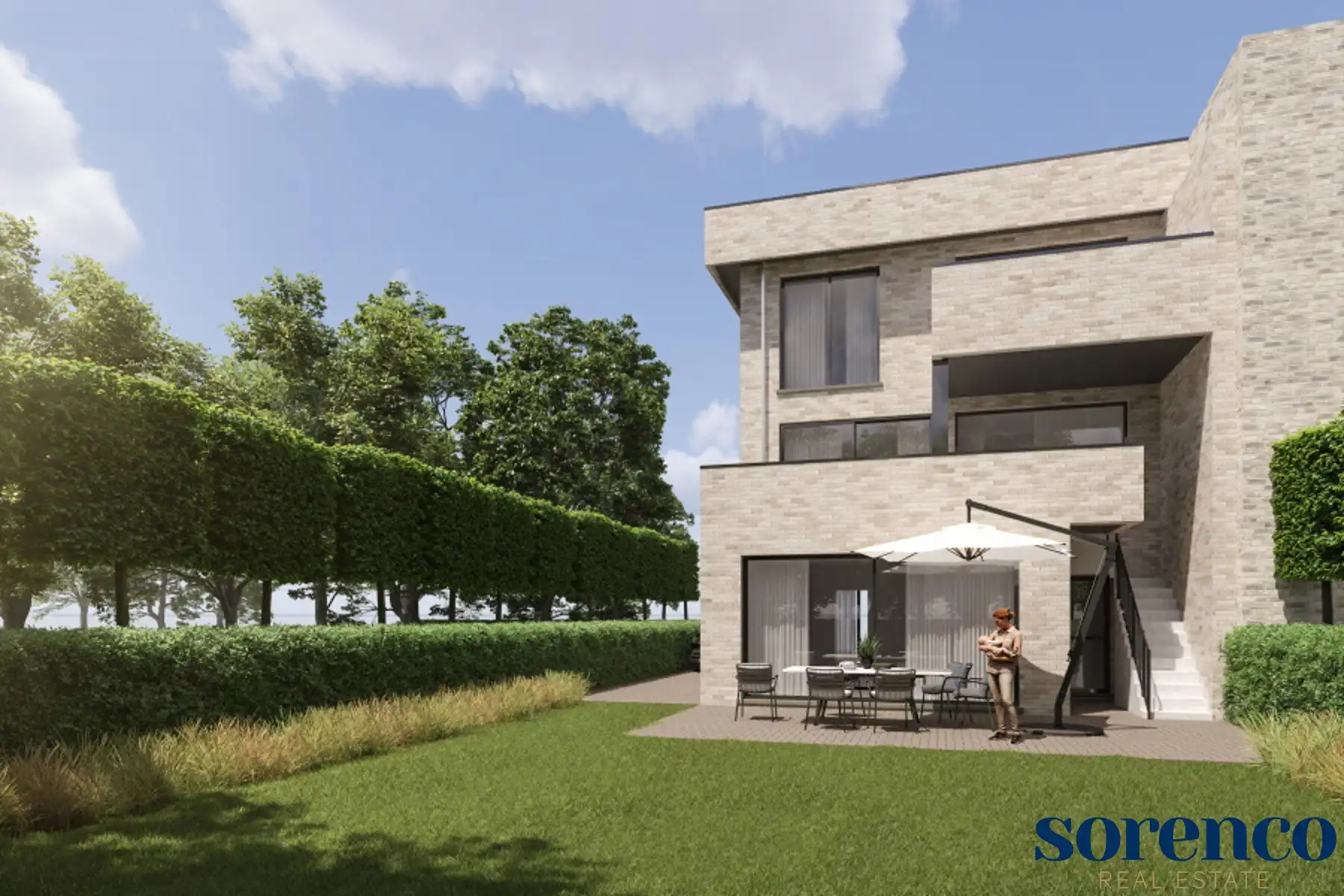 BORSBEEK -  Halfopen bebouwing met praktijkruimte  foto 2