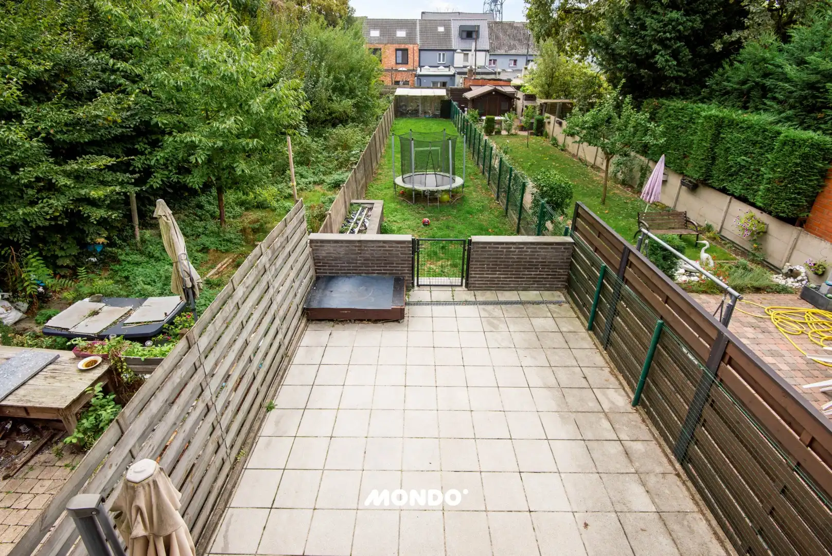 Ruime woning met 2 slaapkamers, garage, twee terrassen en tuin  foto 15