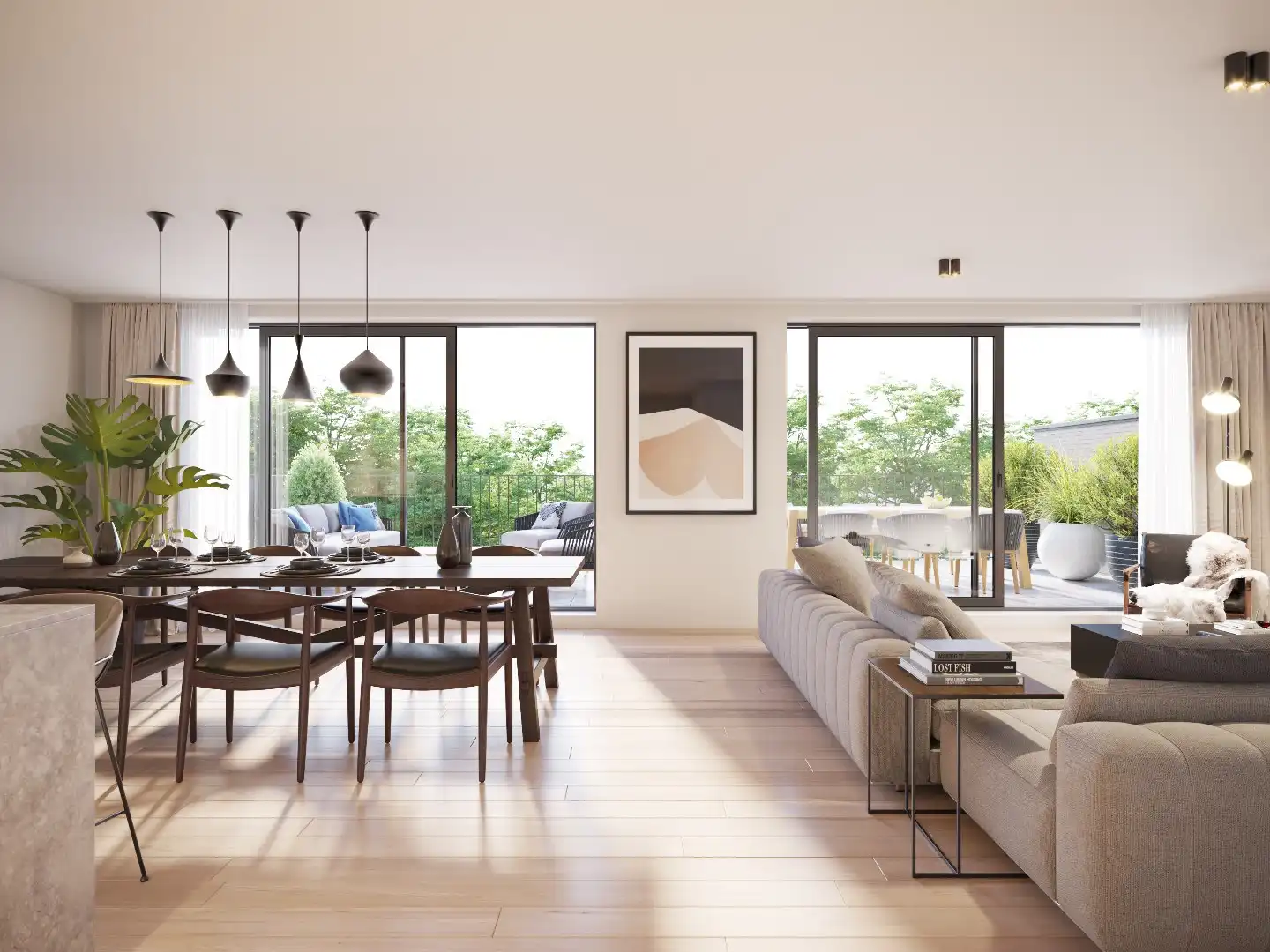 Luxueus nieuwbouwappartement met 3 slaapkamers, 2 badkamers & XXL Terras foto 2