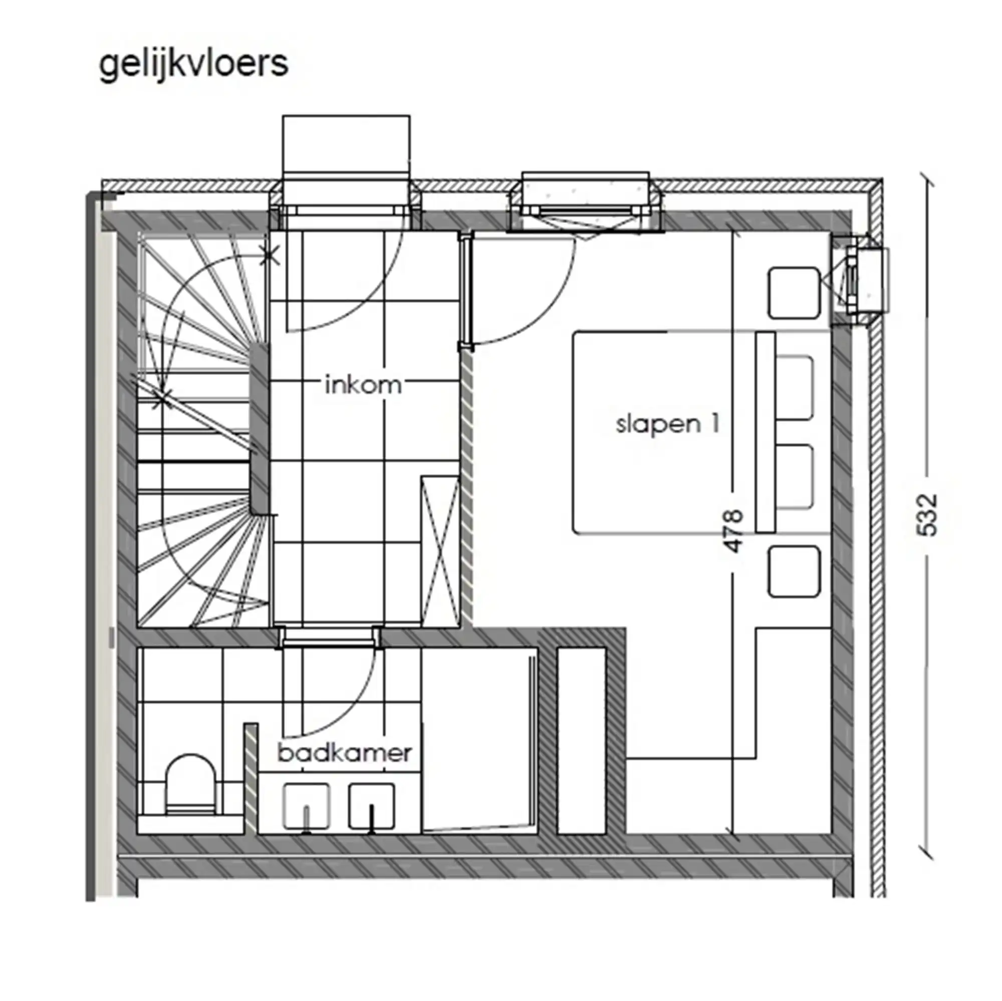 Nieuwbouw triplexwoning met 2 slpks te Duffel foto 10
