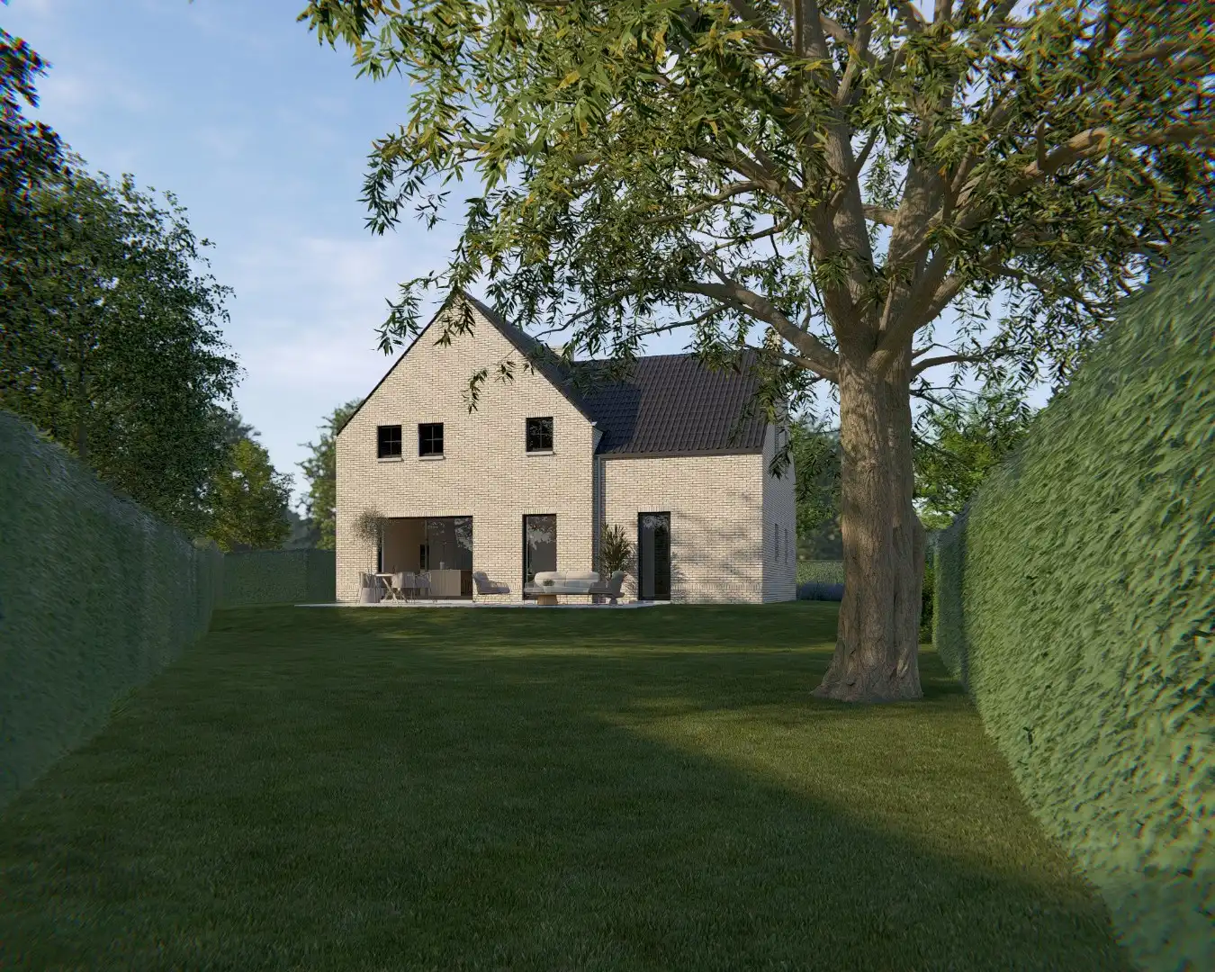 Stijlvolle Bijna Energie Neutrale nieuwbouwwoning op een perceel van 8a41ca gelegen op een zeer rustige locatie!  foto 5