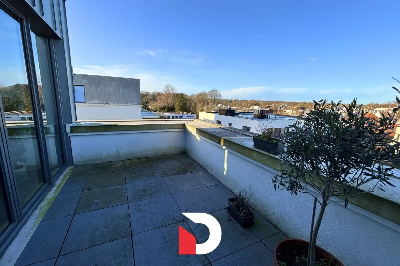 Dakappartment te Sin-Michiels met 2 slaapkamers en ruime terrassen foto 6