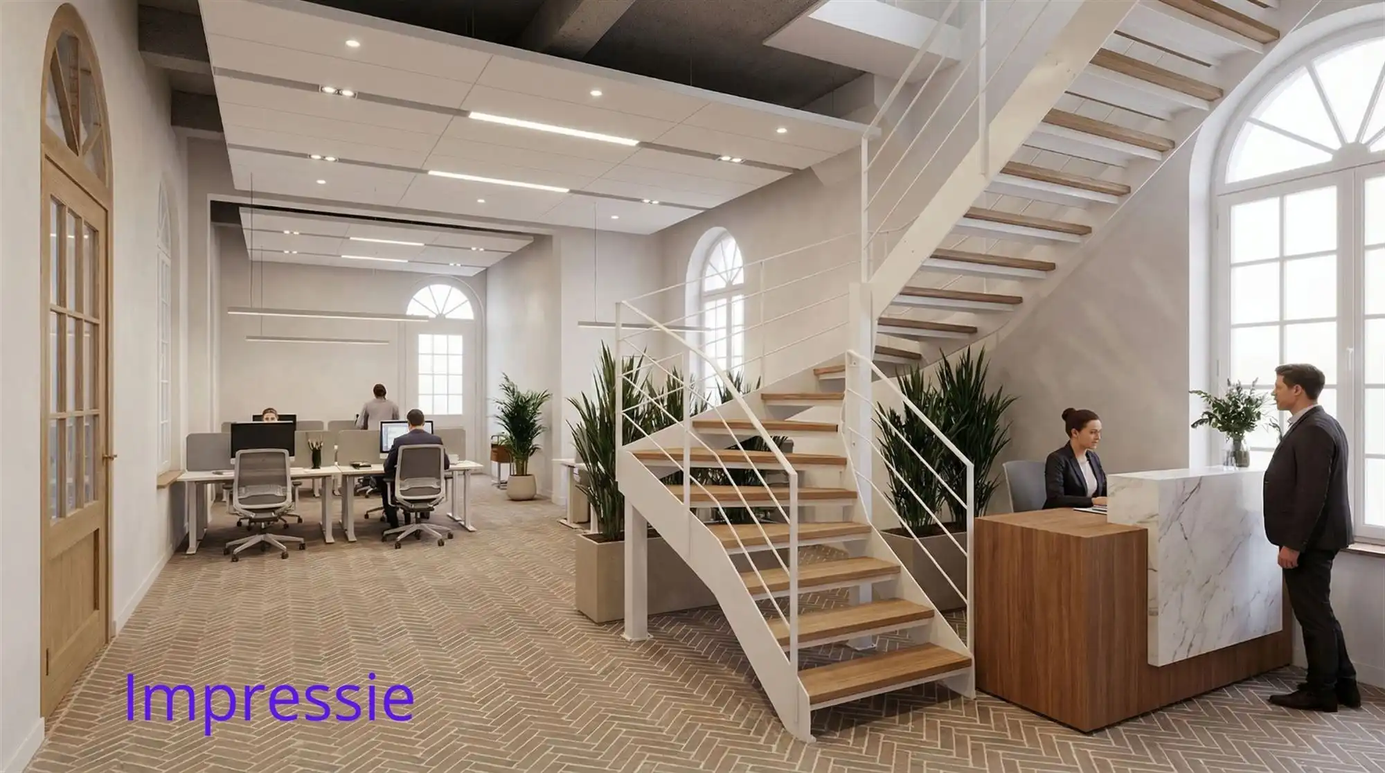 Unieke kantoor- of commerciële ruimte/ POP-UP mogelijk (Huurprijs + 21 % btw). foto {{pictureIndex}}