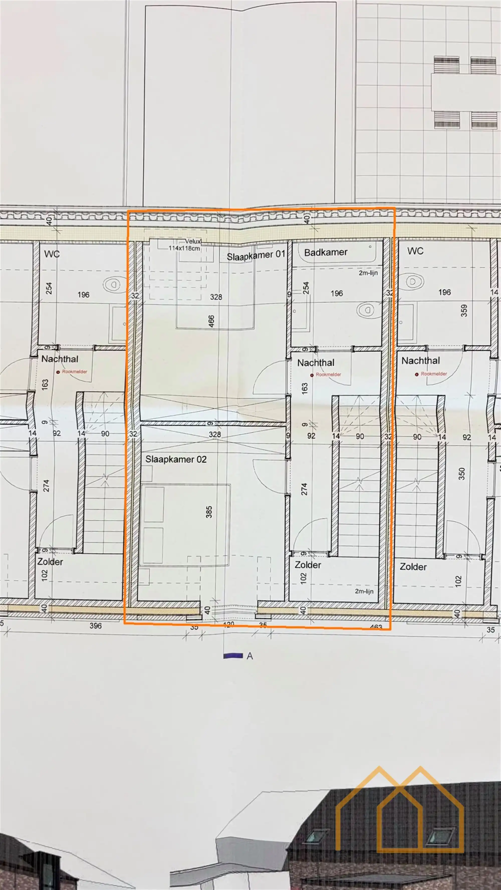App met 3slk, groot terras, garage en parkeerplaats foto 25