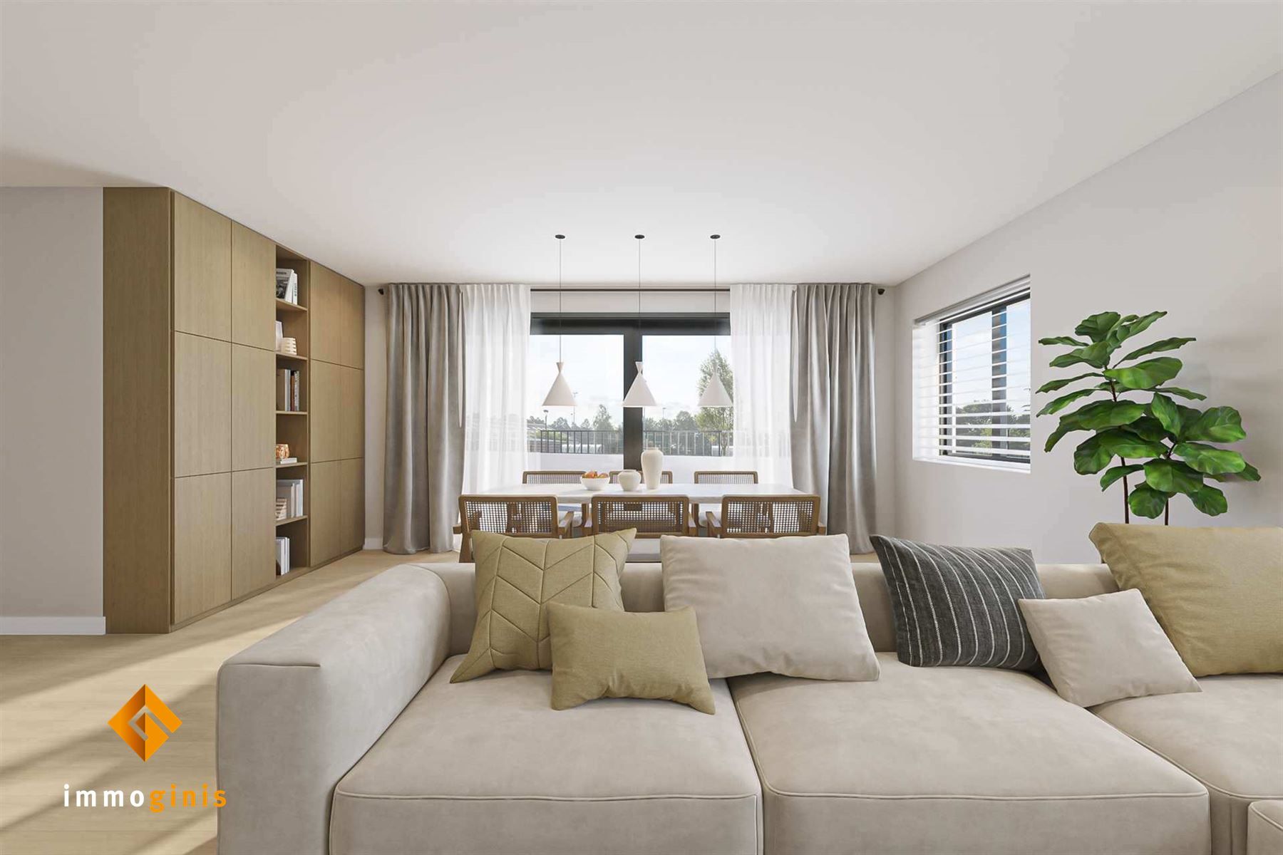 PENTHOUSE (derde verdieping) met 2 slaapkamers en terras van 17,08 m²!  foto 5
