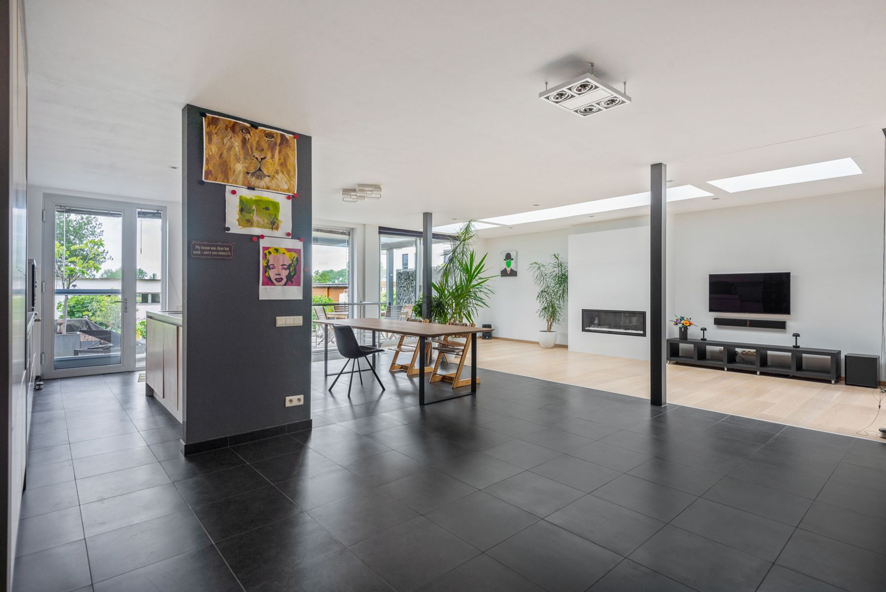 Recente HOB met open weids groen zicht in rustige buurt foto 8