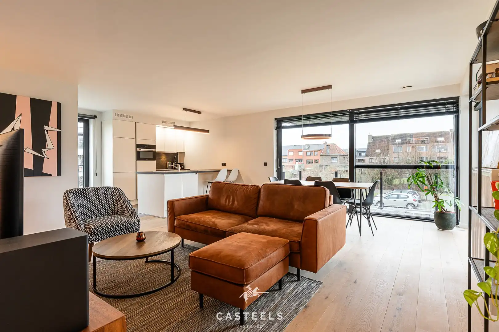 Recent appartement met staanplaats te Gentbrugge foto {{pictureIndex}}