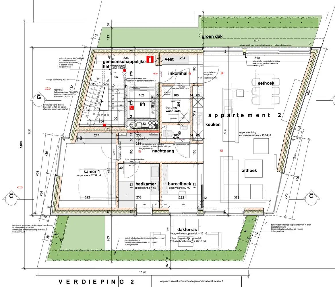 Genk, Weg naar As 194 bus 21: Luxueus en energieneutraal nieuwbouwappartement met 1 slaapkamer en 2 grote terrassen ! foto 26