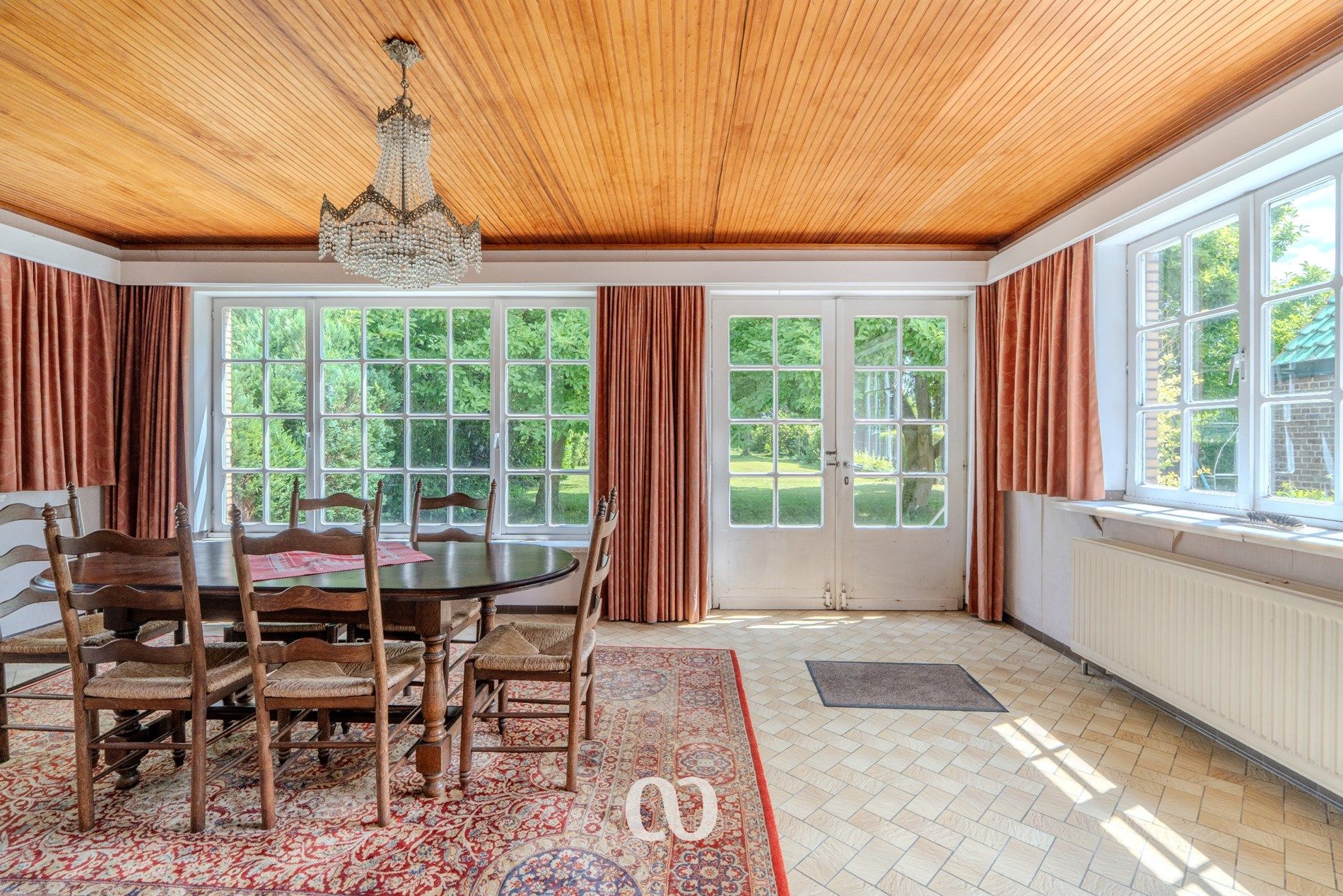 Authentieke Art Deco-villa met weilanden in Sint-Maria Latem foto 6