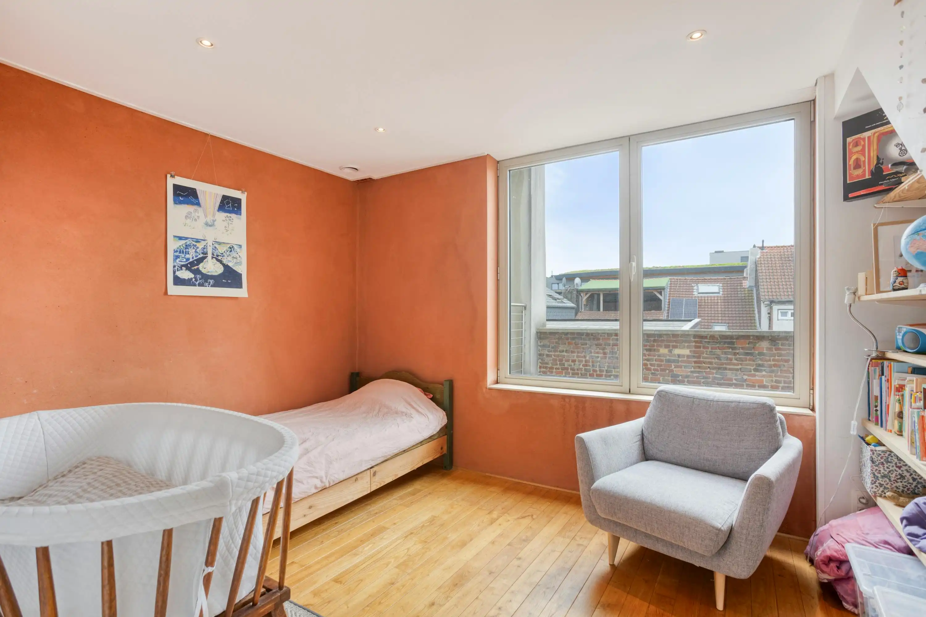 Atypisch appartement te koop in Brussel: Uitzonderlijke triplex met terras (EPC B) foto 11