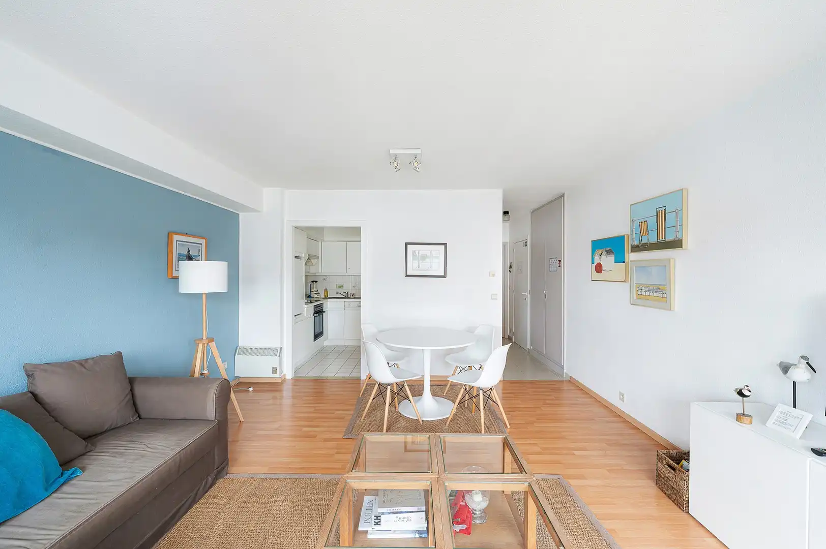 Zuidgericht appartement gelegen in de Jozef Nellenslaan in het prestigieuze Albertstrand. foto 10