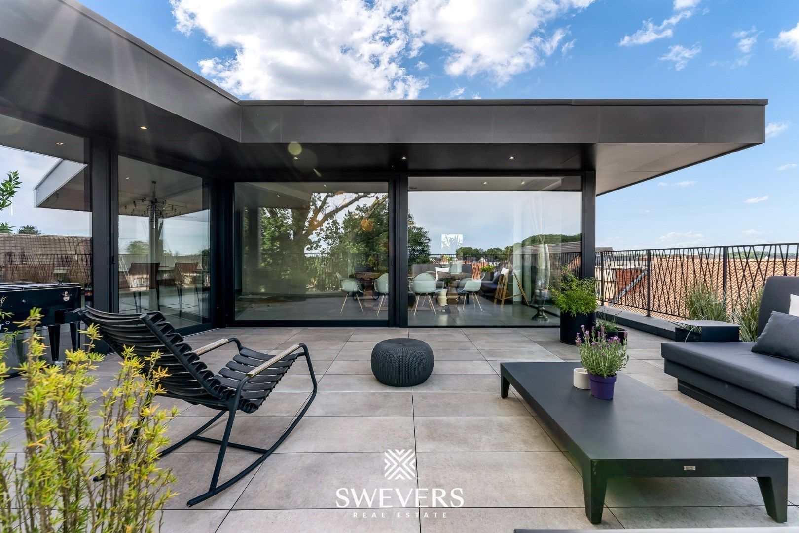 Uitzonderlijke luxueuze penthouse van 196 m² in hartje Paal foto 33