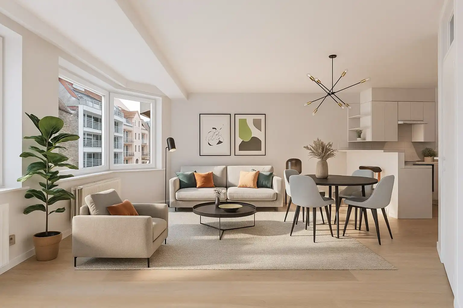 Energiezuinig appartement in centrum Knokke foto 2