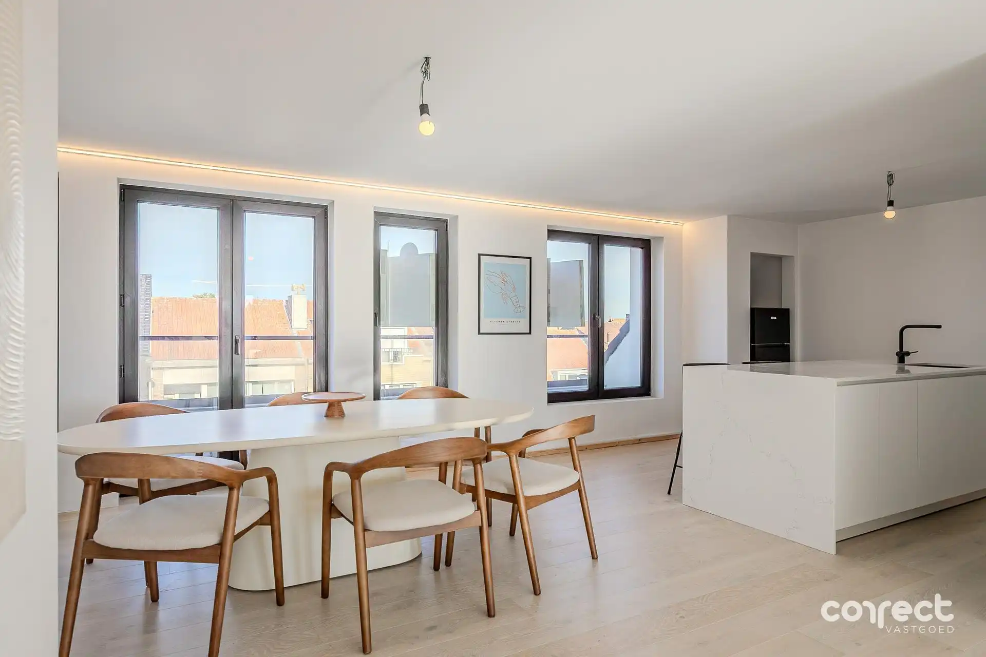 Uitzonderlijk penthouse op de rand van de Brugse binnenstad.  foto 5