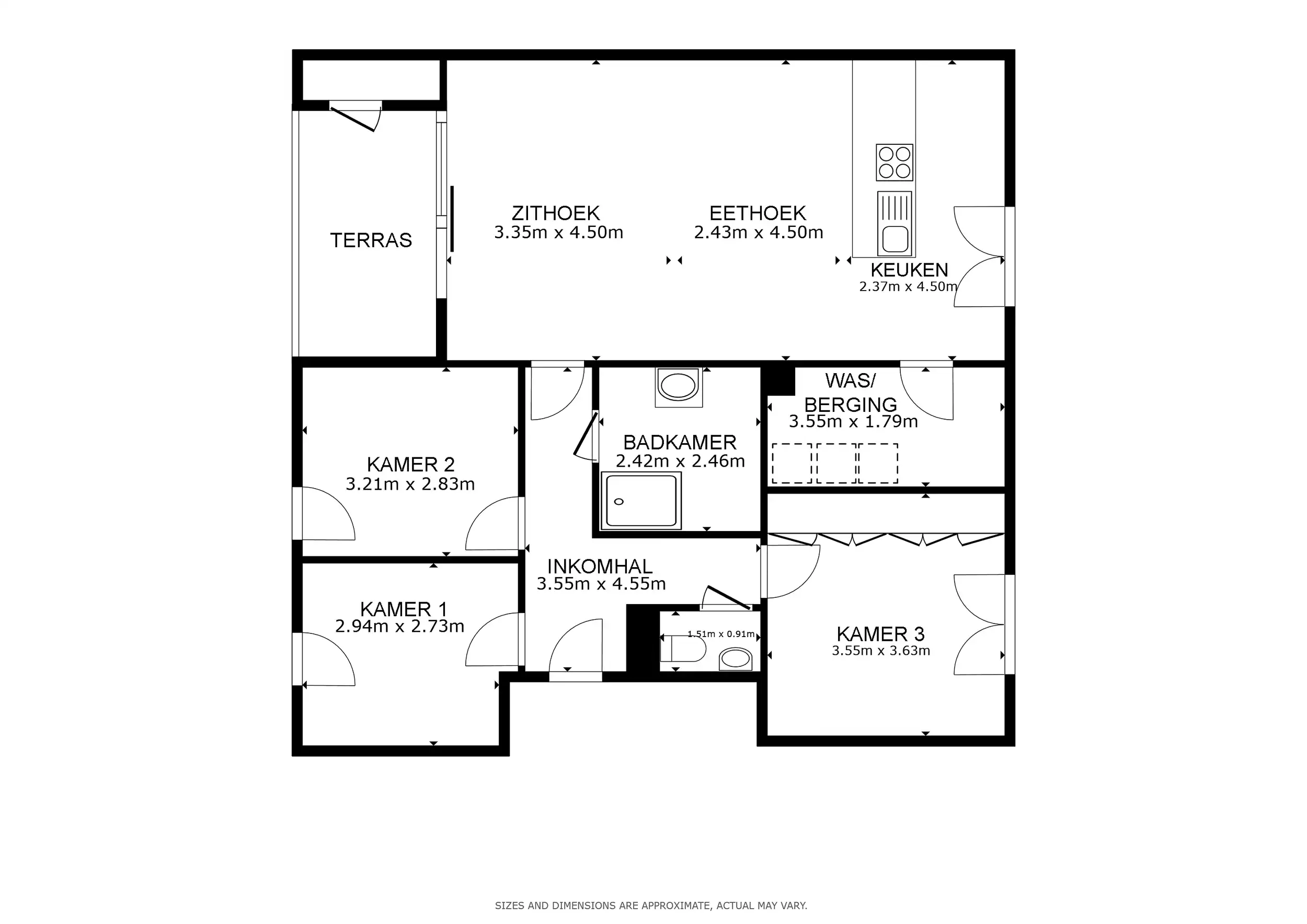 Zorgeloos genieten: Instapklaar 3-slpk appartement Kruisem foto 14
